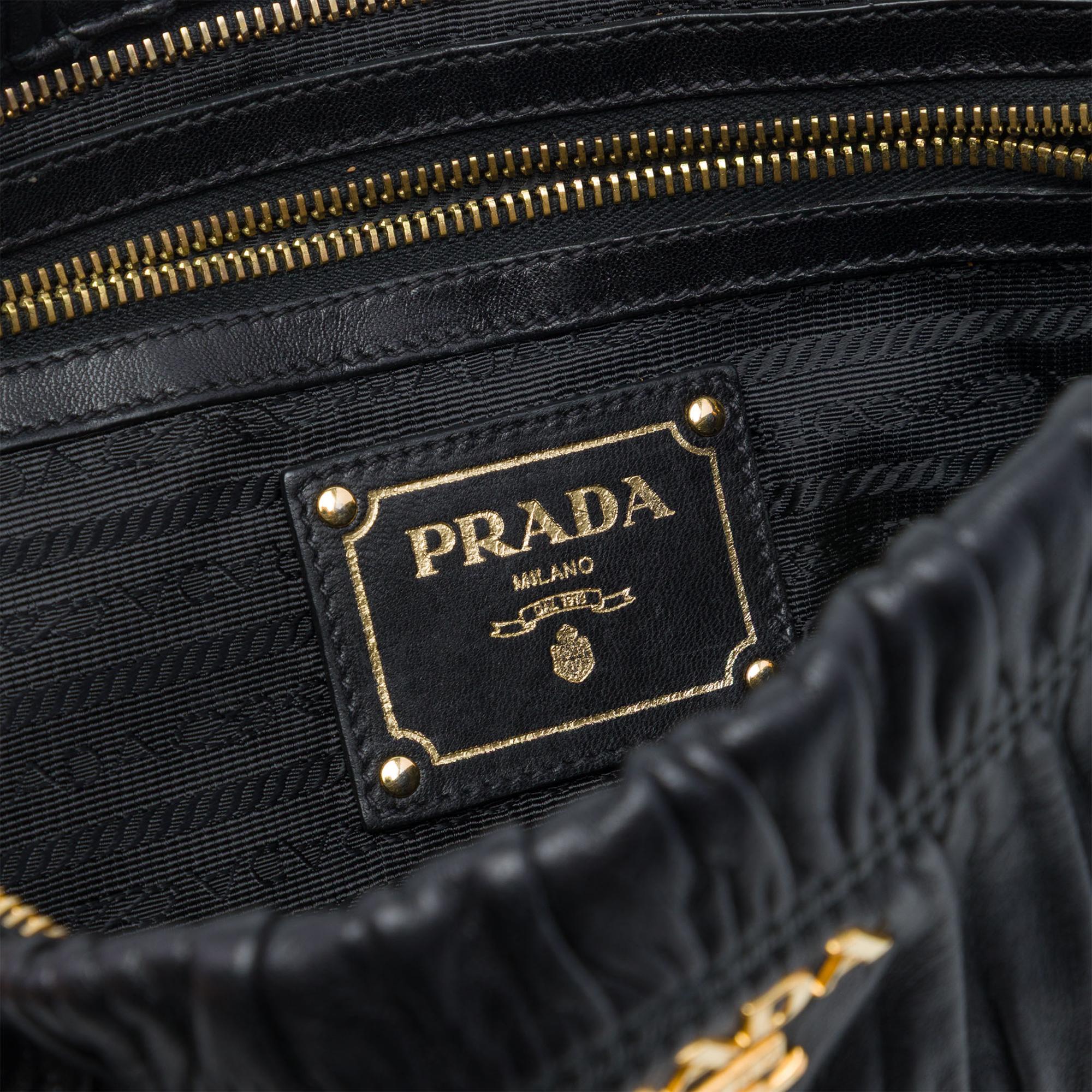 Prada Nappa Gaufre Clutch
