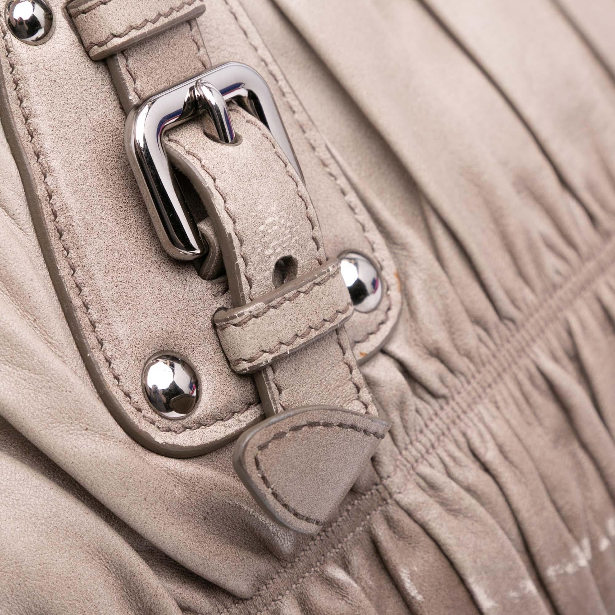 Prada Nappa Gaufre Ombre Satchel