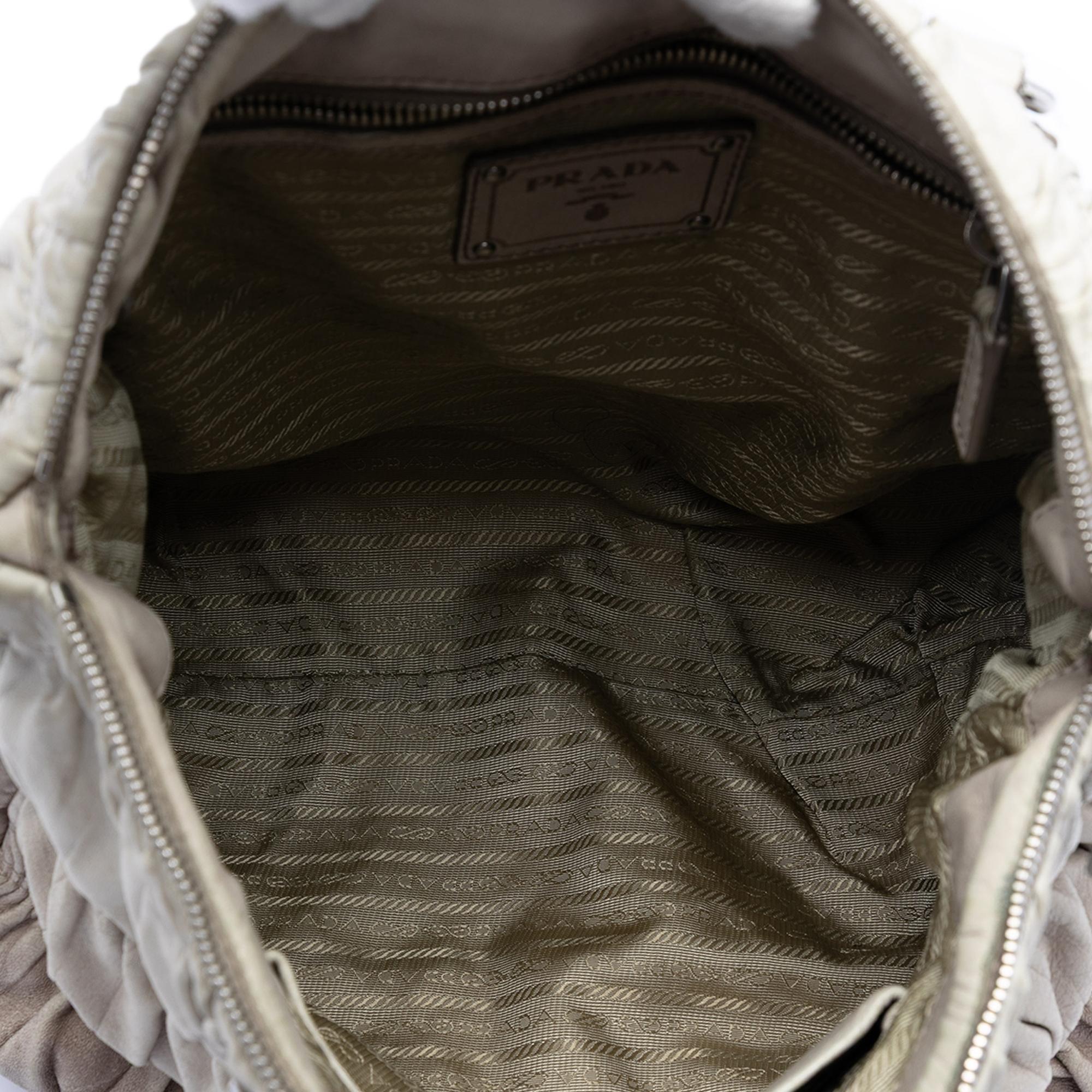Prada Nappa Gaufre Ombre Satchel