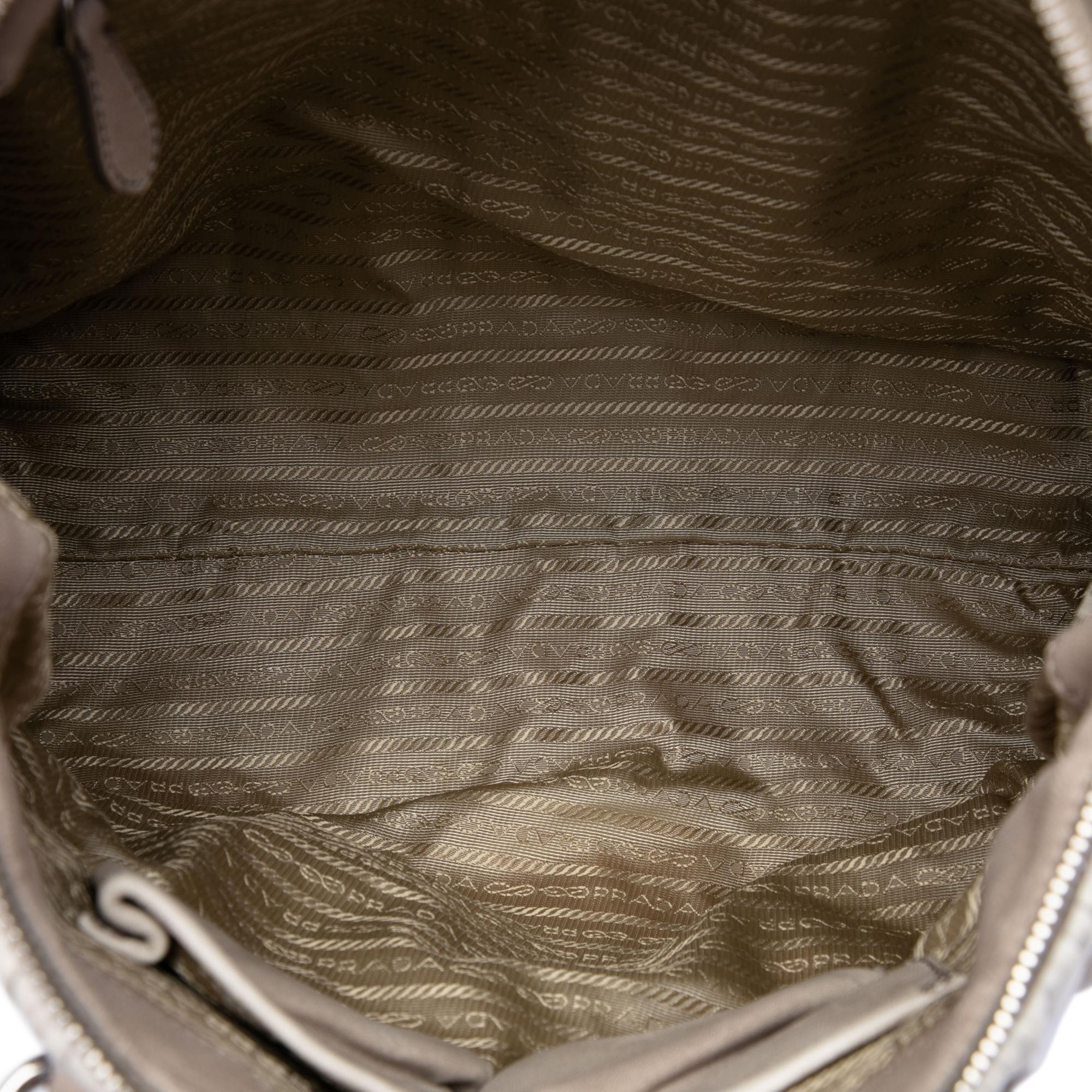 Prada Nappa Gaufre Ombre Satchel