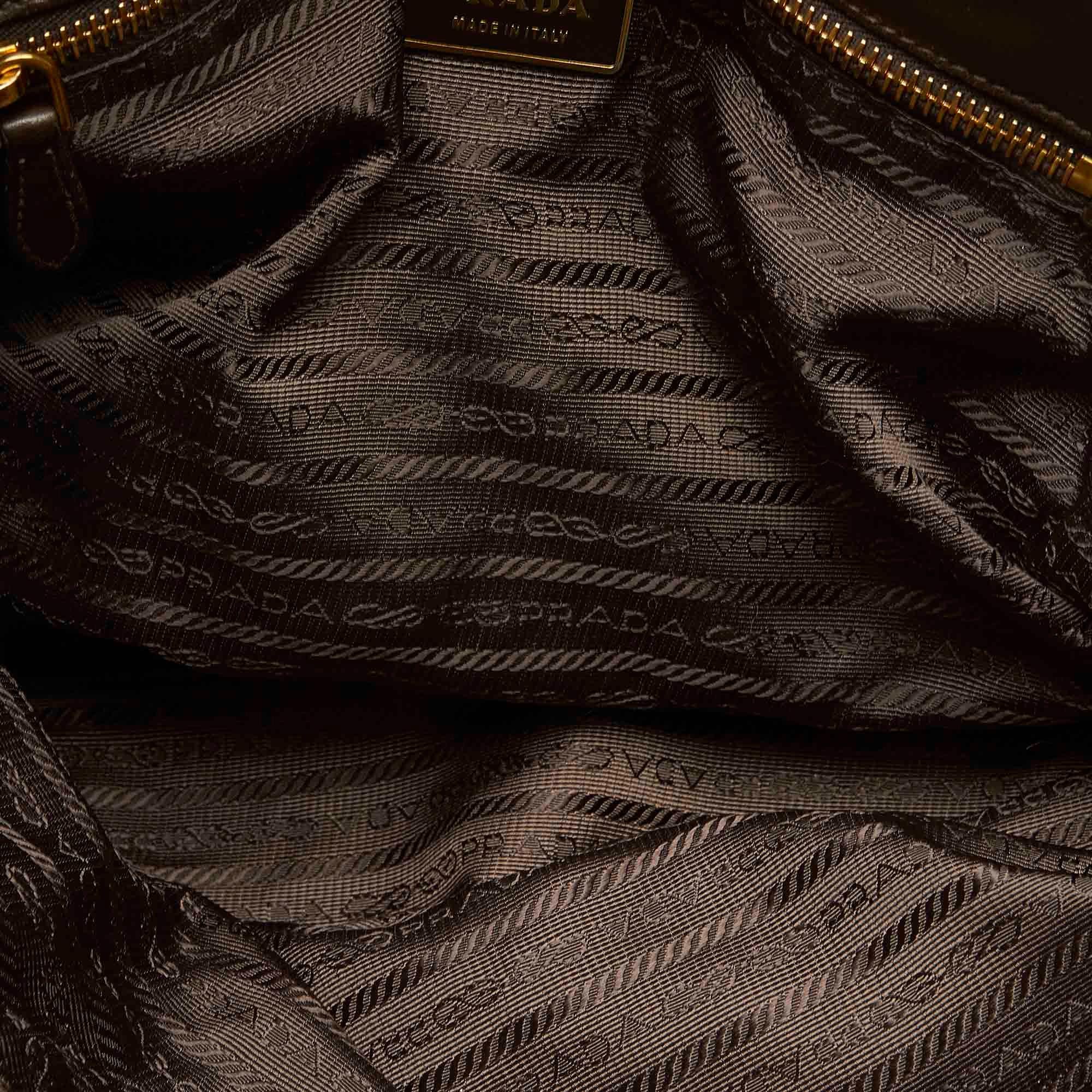 Prada Nappa Gaufre Satchel (SHG-32357)