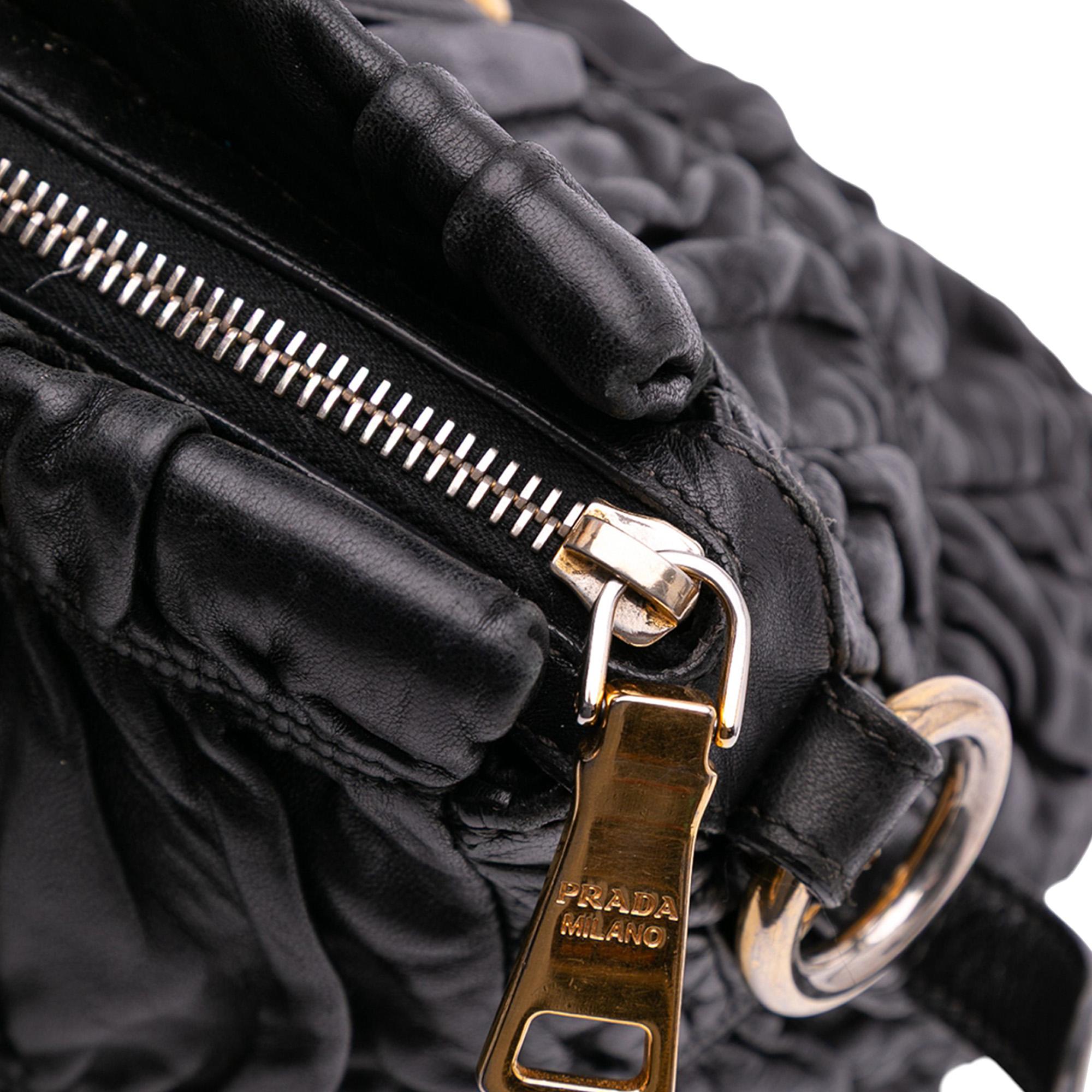 Prada Nappa Gaufre Satchel
