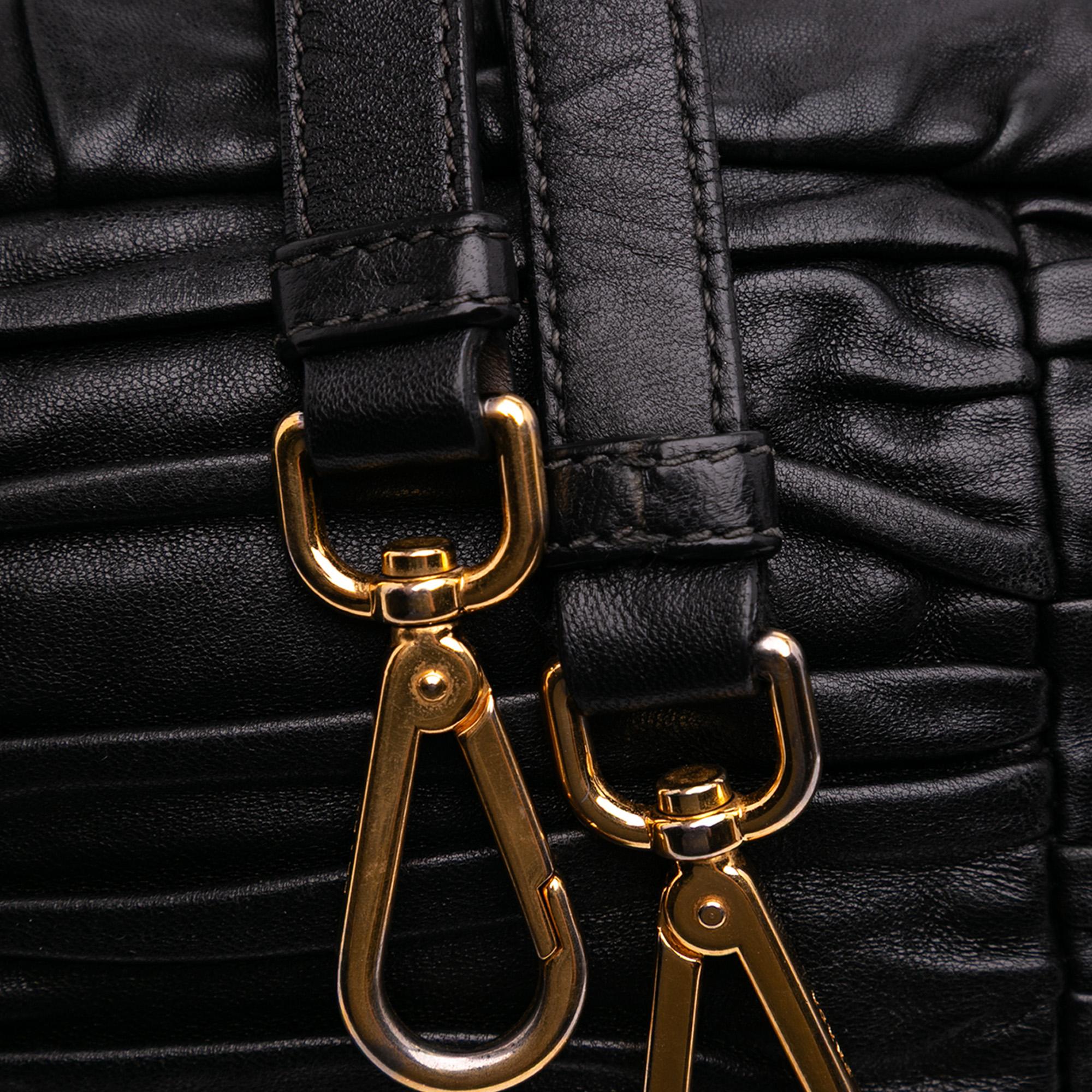 Prada Nappa Gaufre Satchel
