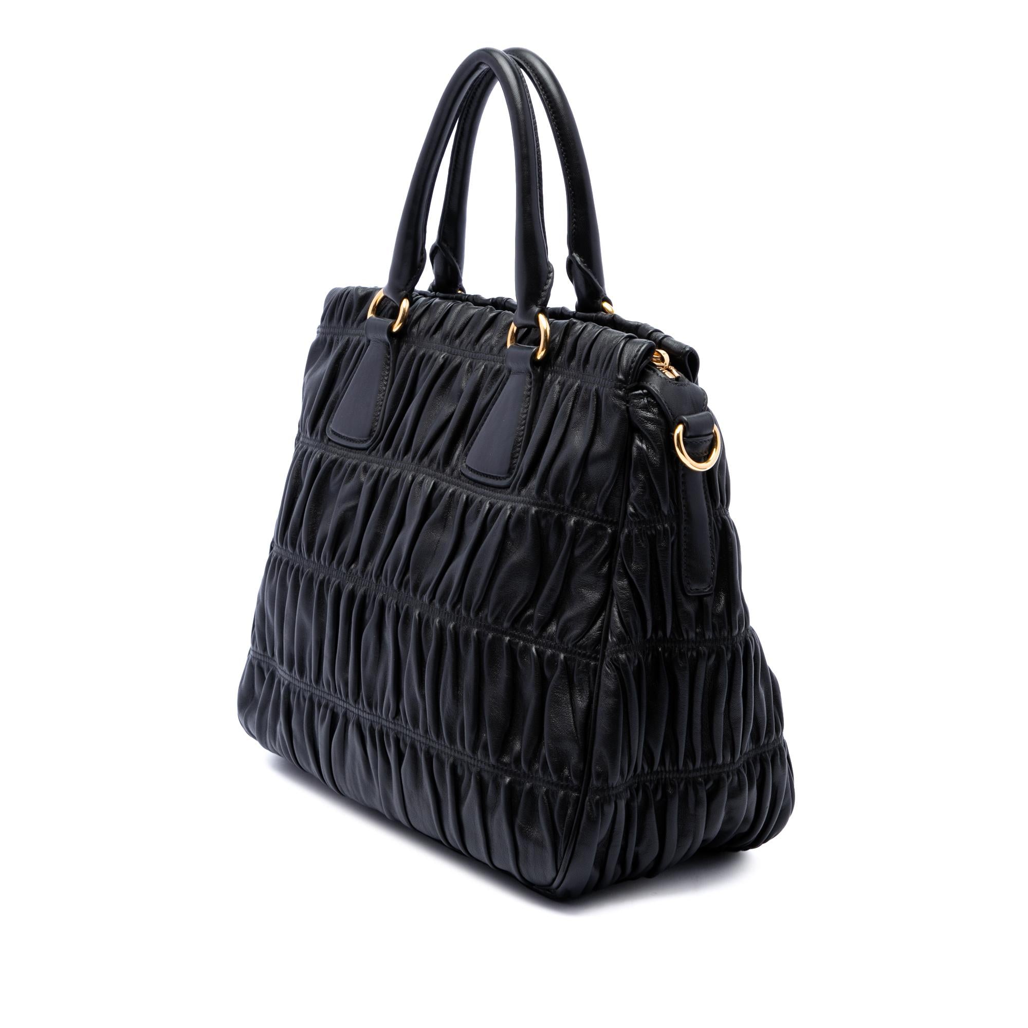 Prada Nappa Gaufre Satchel