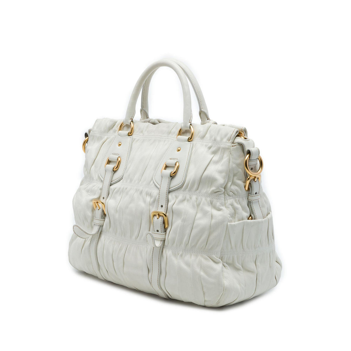 Prada Nappa Gaufre Satchel