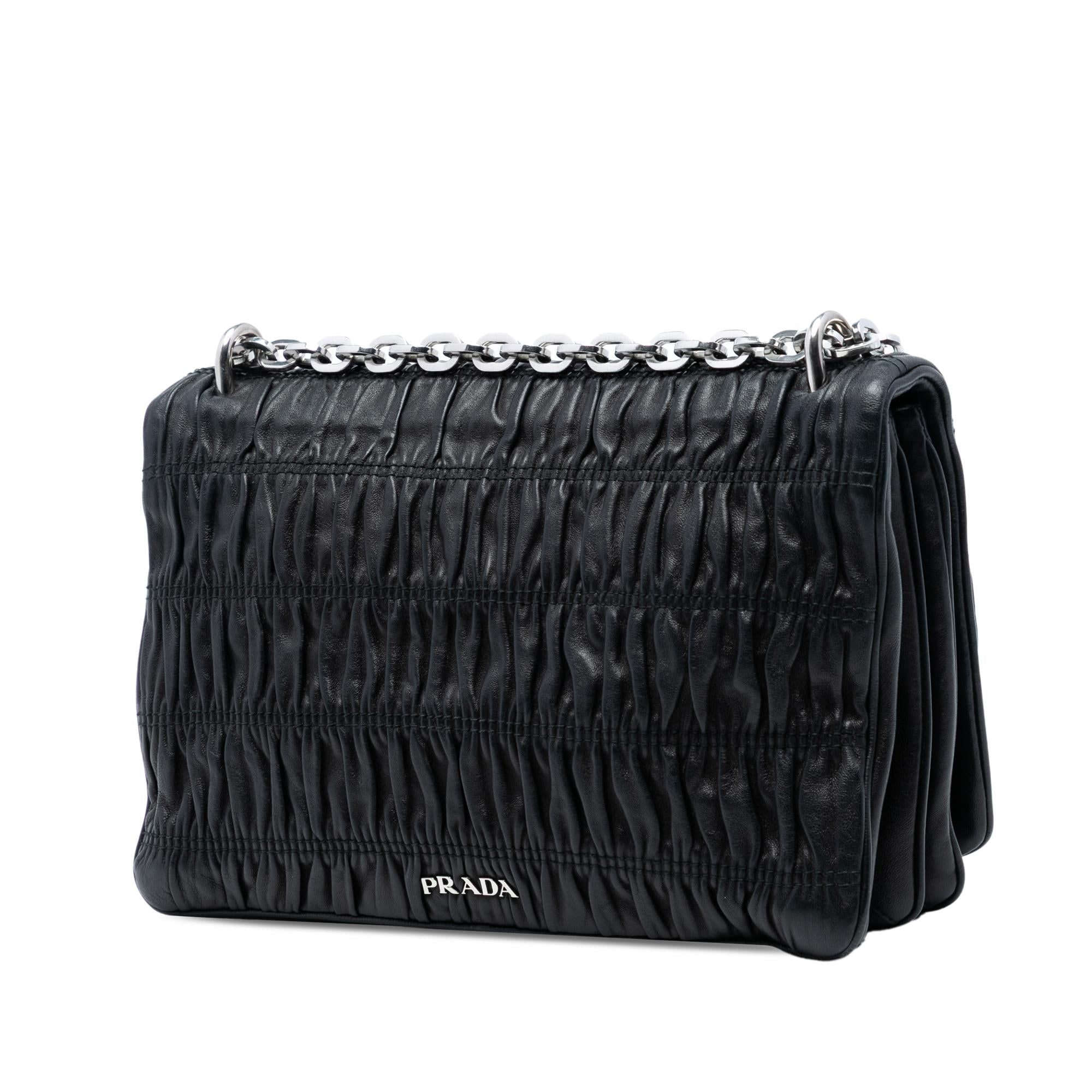 Prada Nappa Gaufre Shoulder Bag