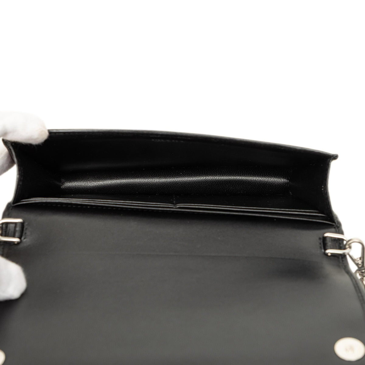 Prada Nappa Gaufre Wallet On Chain