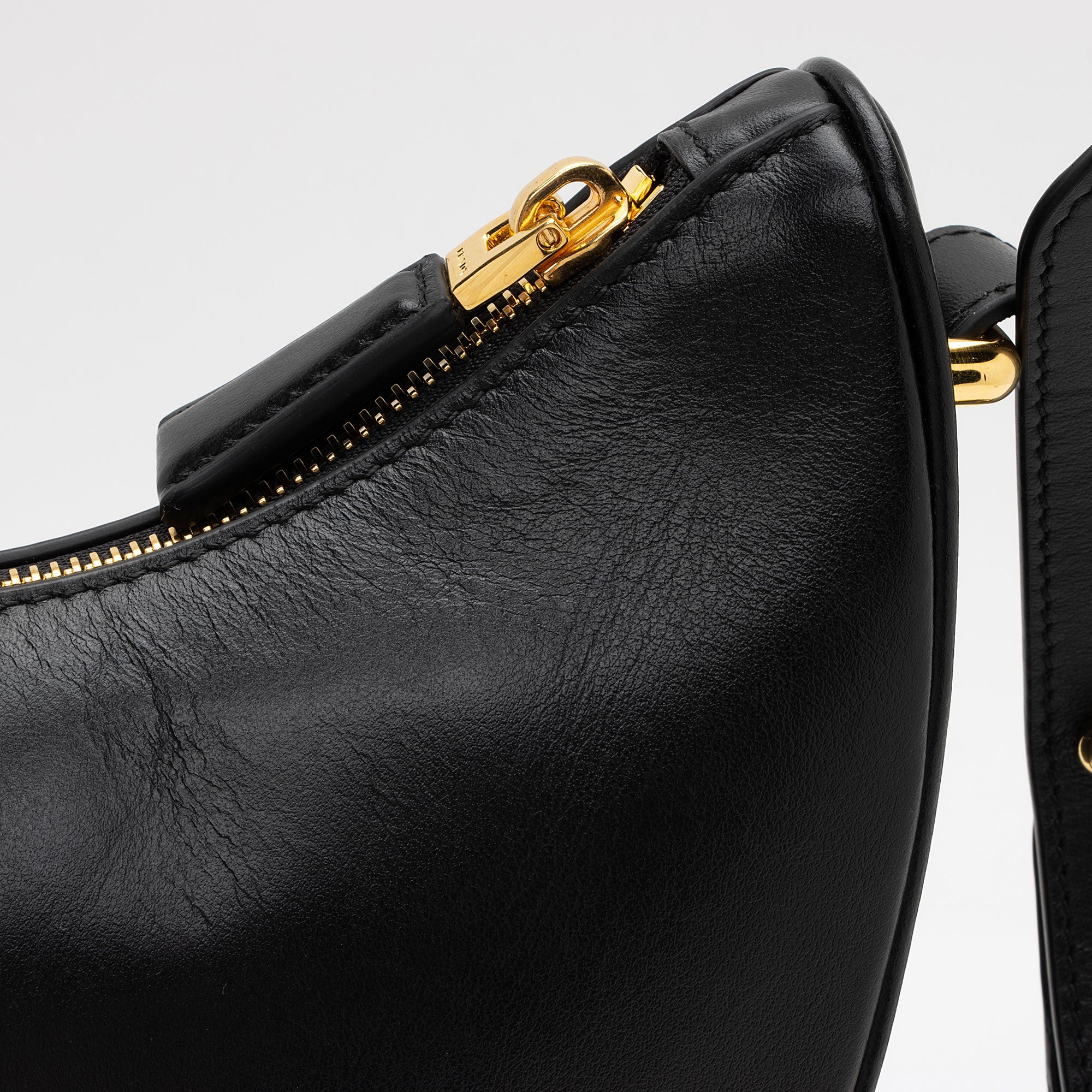 Prada Nappa Leather Arque Shoulder Bag (SHF-7Ggvwt)