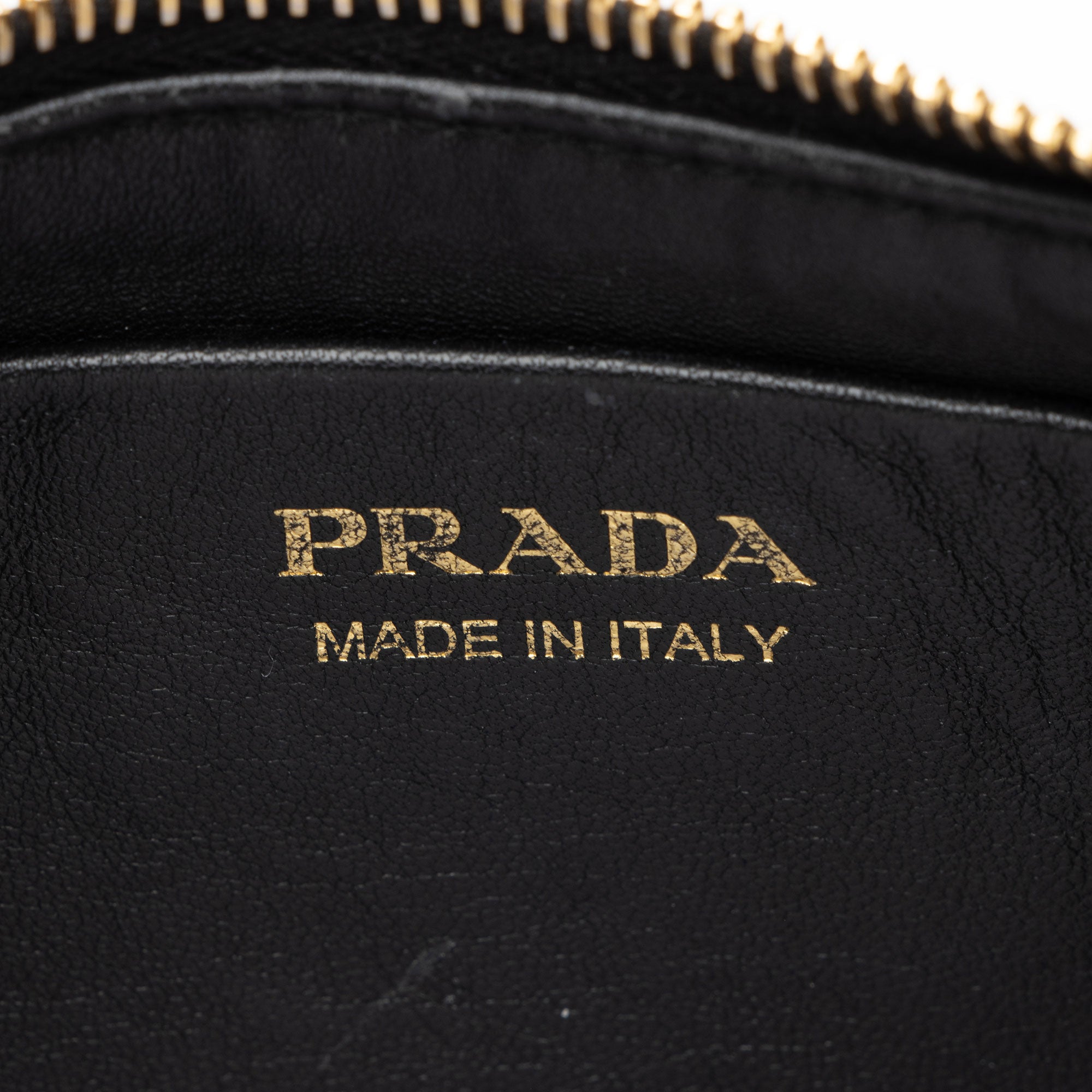 Prada Nappa Leather Arque Shoulder Bag