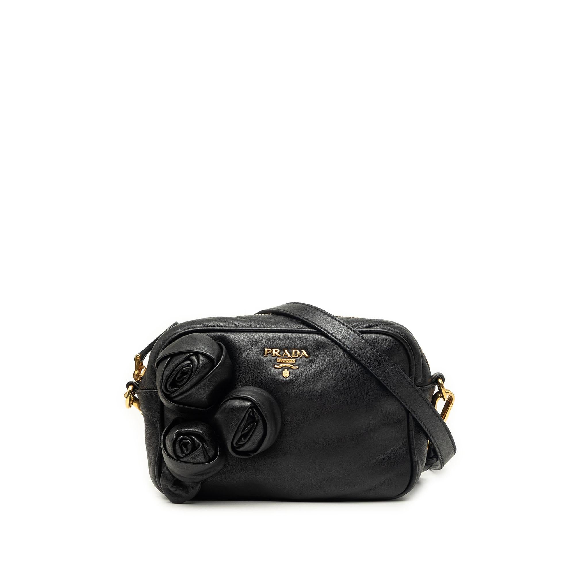 Prada Nappa Rosette Crossbody