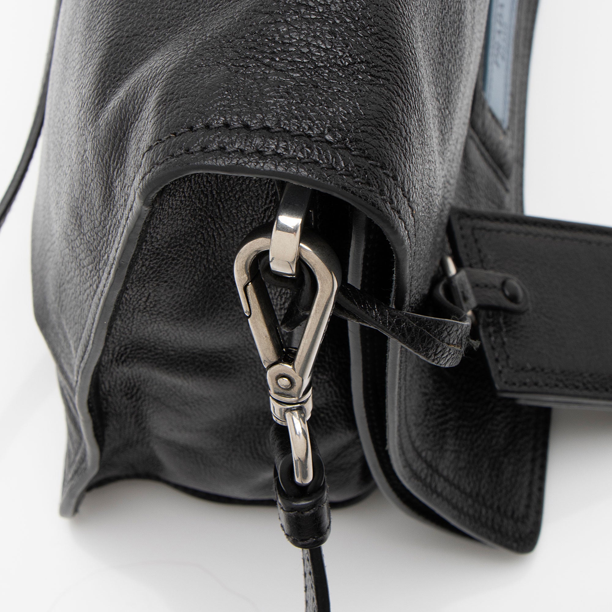 Prada Ombre Glace Calf Etiquette Flap Messenger