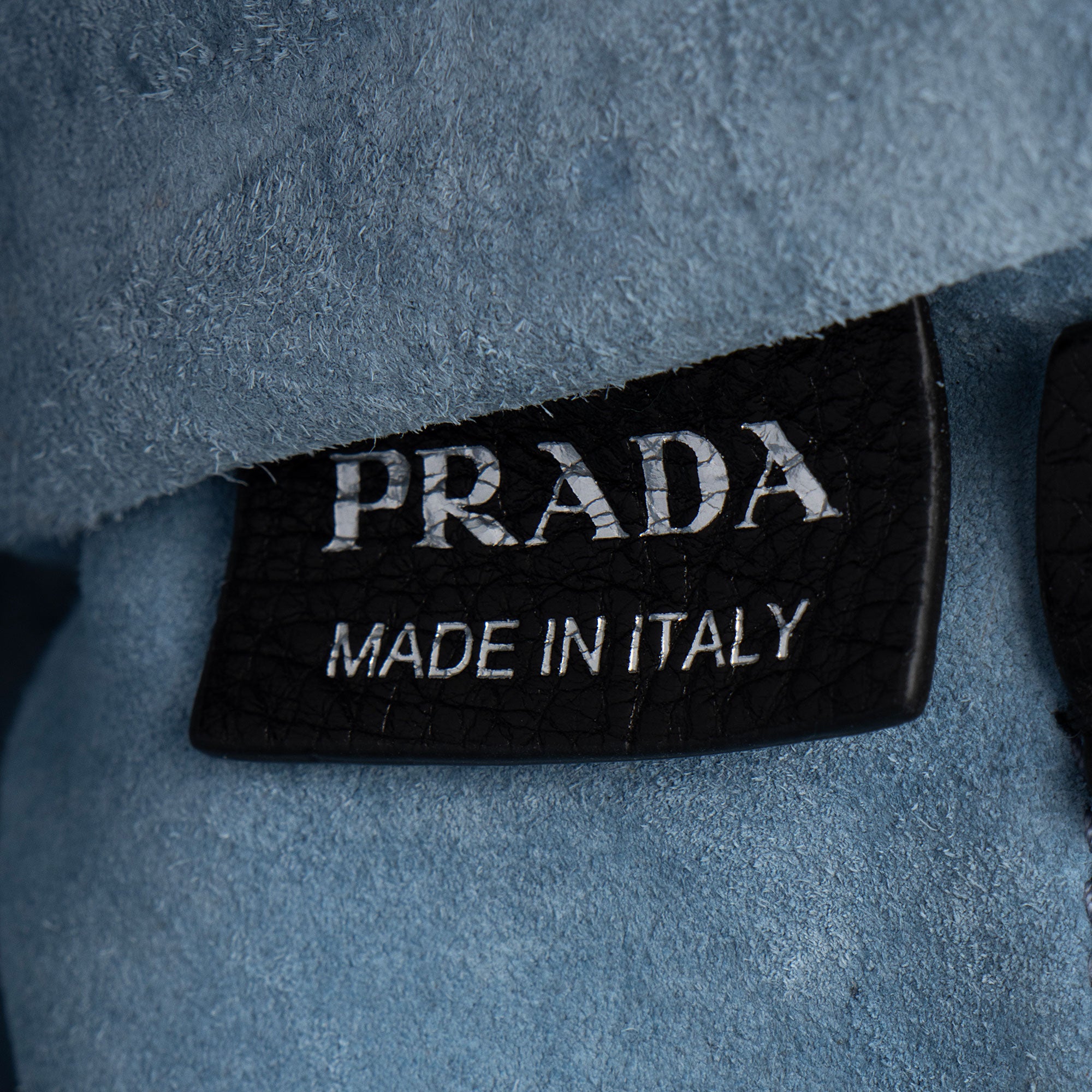Prada Ombre Glace Calf Etiquette Flap Messenger