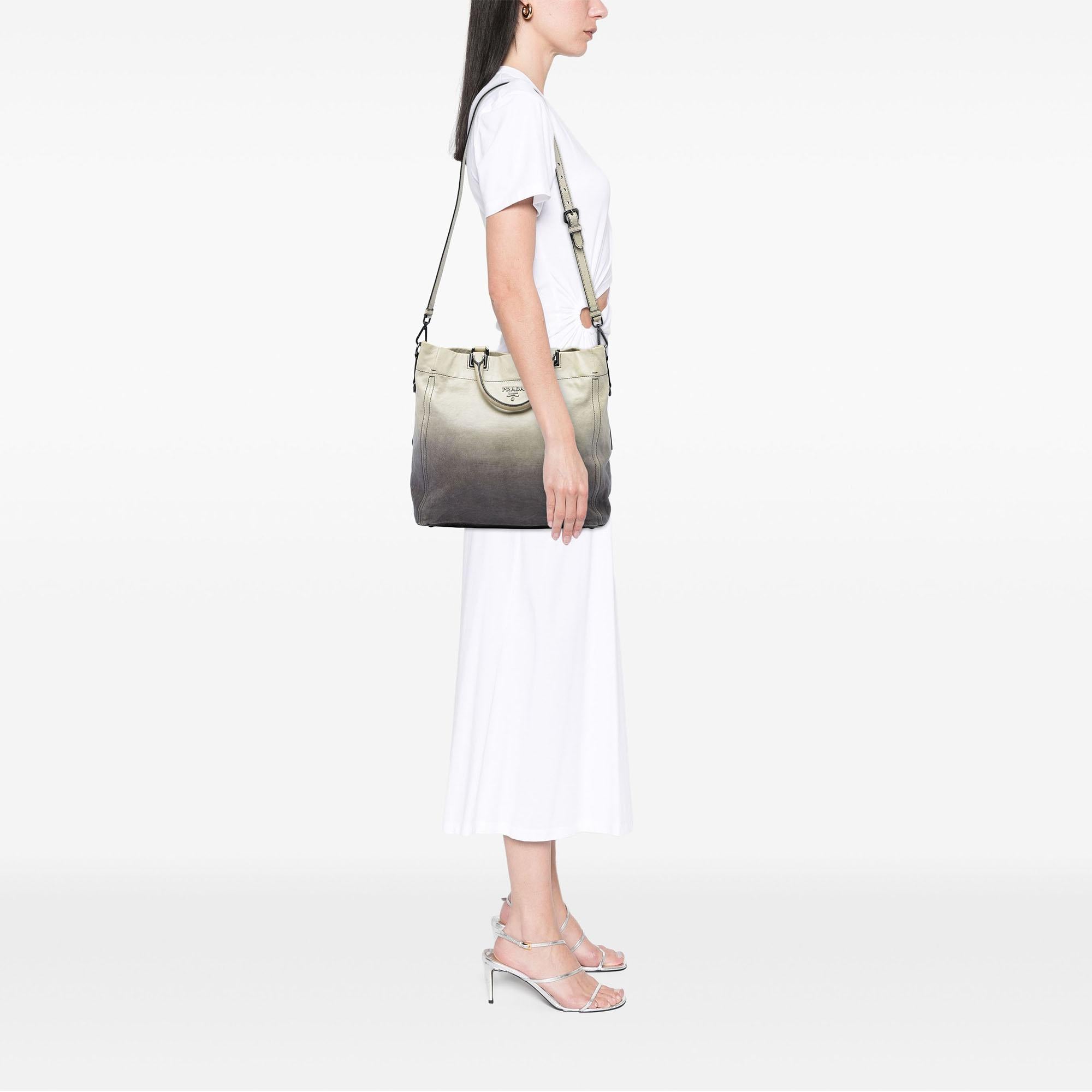 Prada Ombre Glace Calf Tote