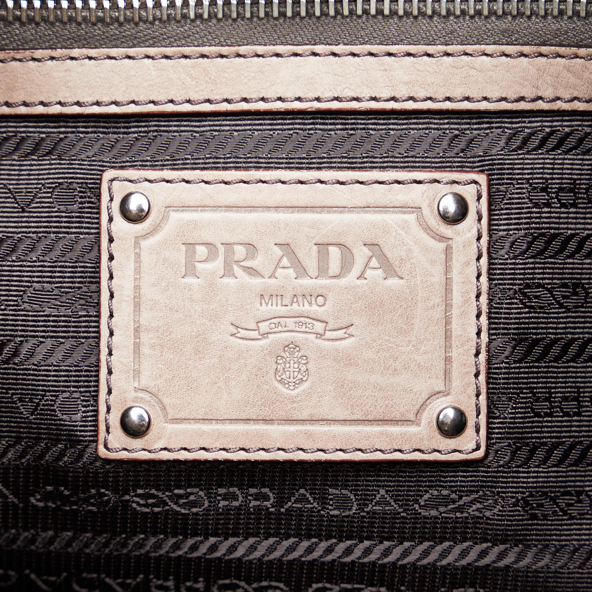 Prada Ombre Leather Tote (SHG-7ROBVv)