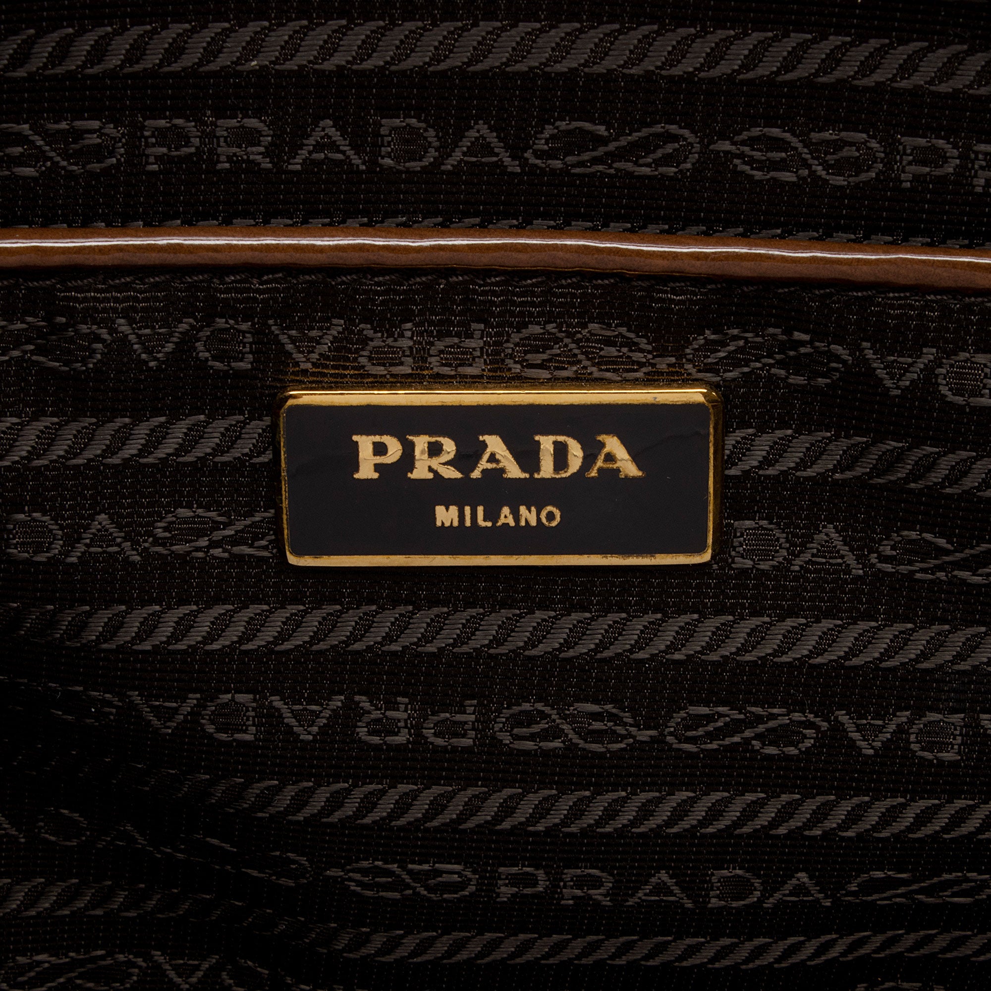 Prada Patent Leather Double Zip Medium Tote (SHF-IcFxTz)