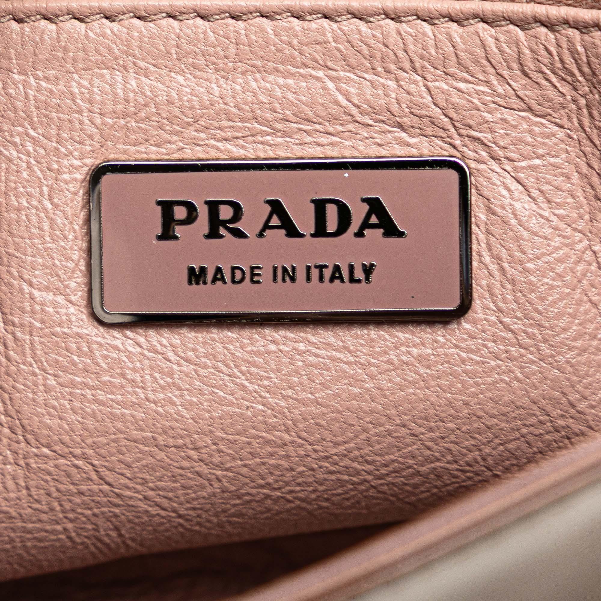 Prada Patent Tassel Shoulder Bag