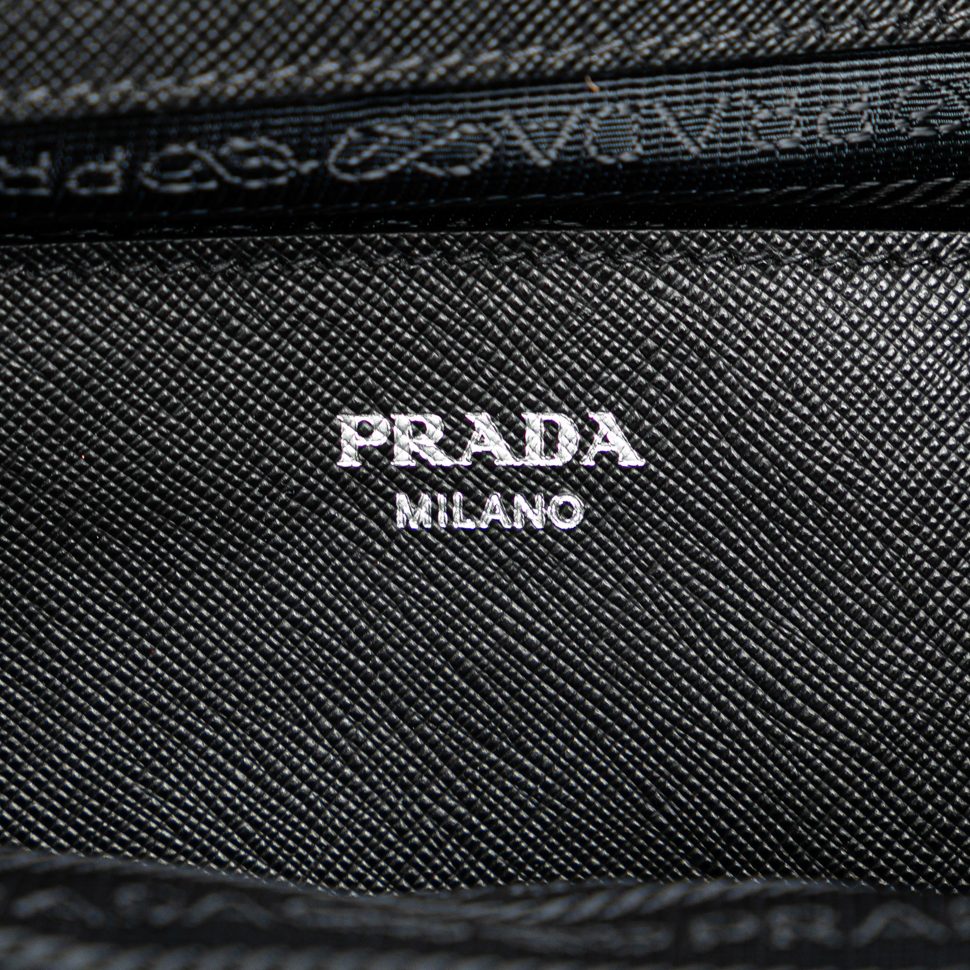 Prada Printed Saffiano Trimmed Tessuto Backpack (SHG-PIB586)