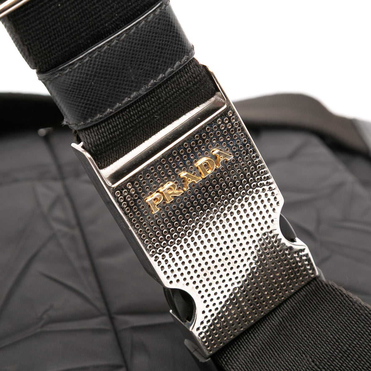 Prada Quilted Tessuto Crossbody