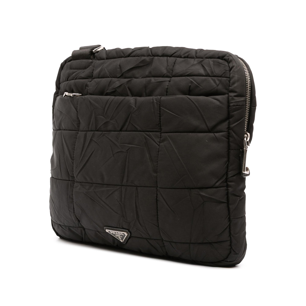 Prada Quilted Tessuto Crossbody