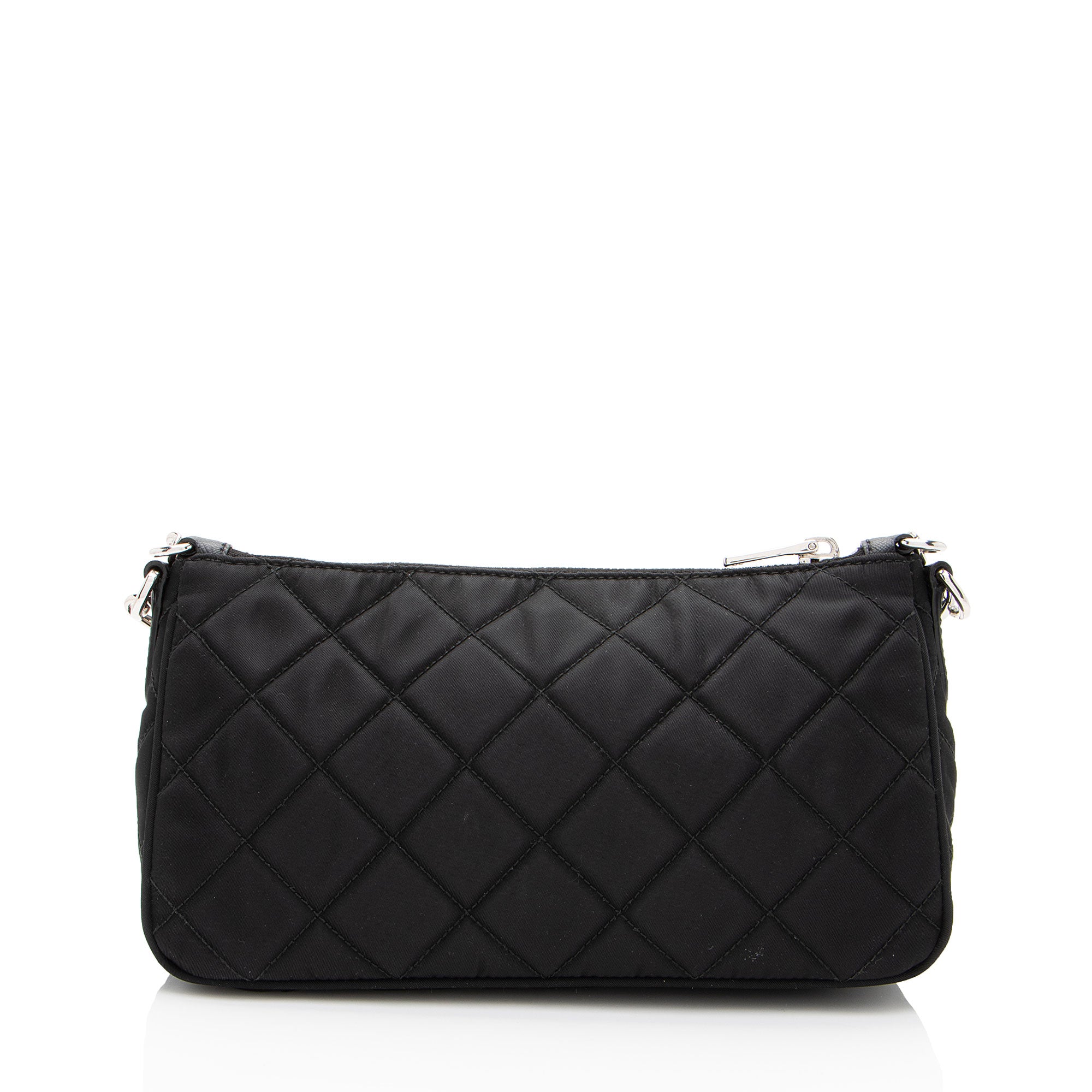 Prada Quilted Tessuto Impuntu Crossbody (SHF-PSvl96)