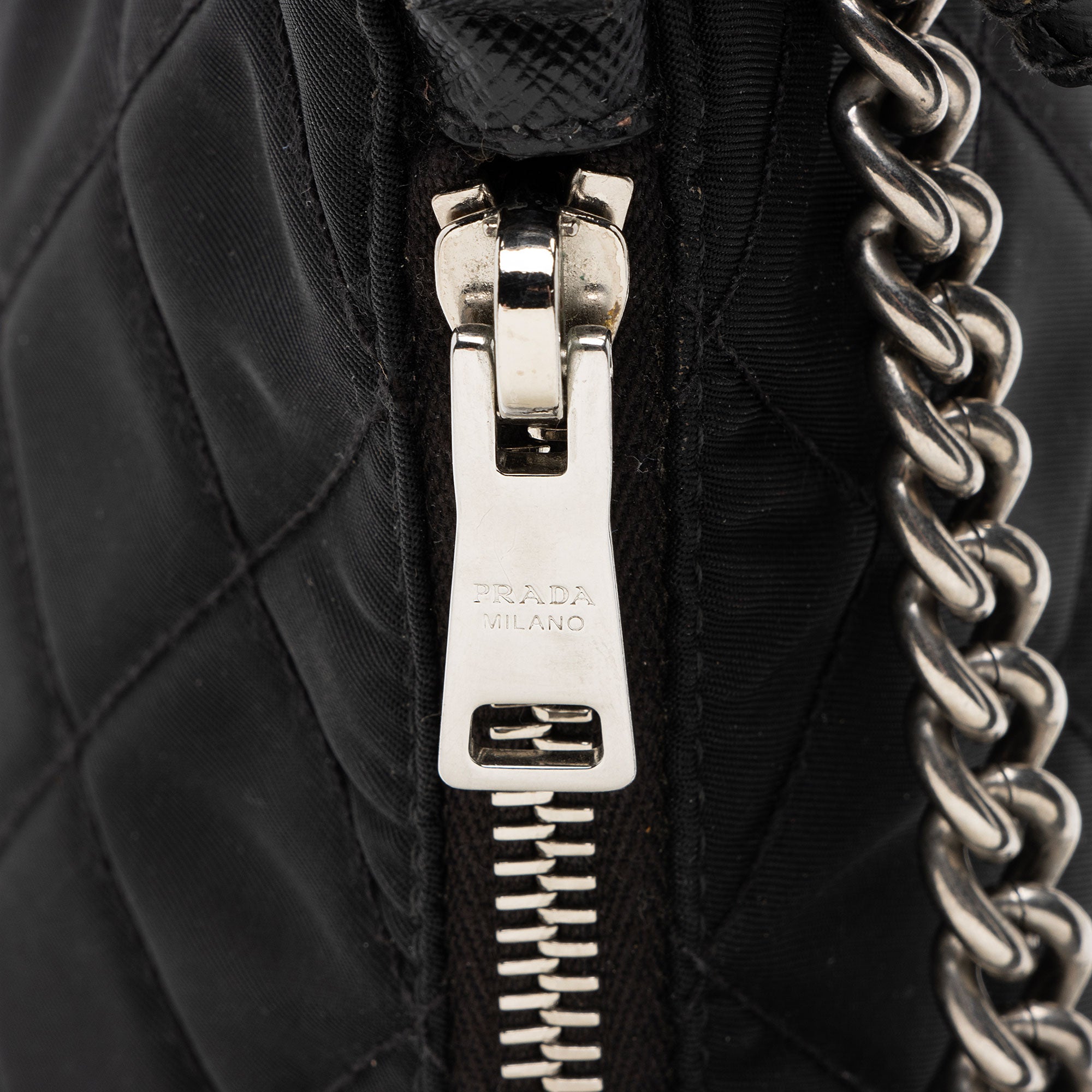 Prada Quilted Tessuto Impuntu Crossbody