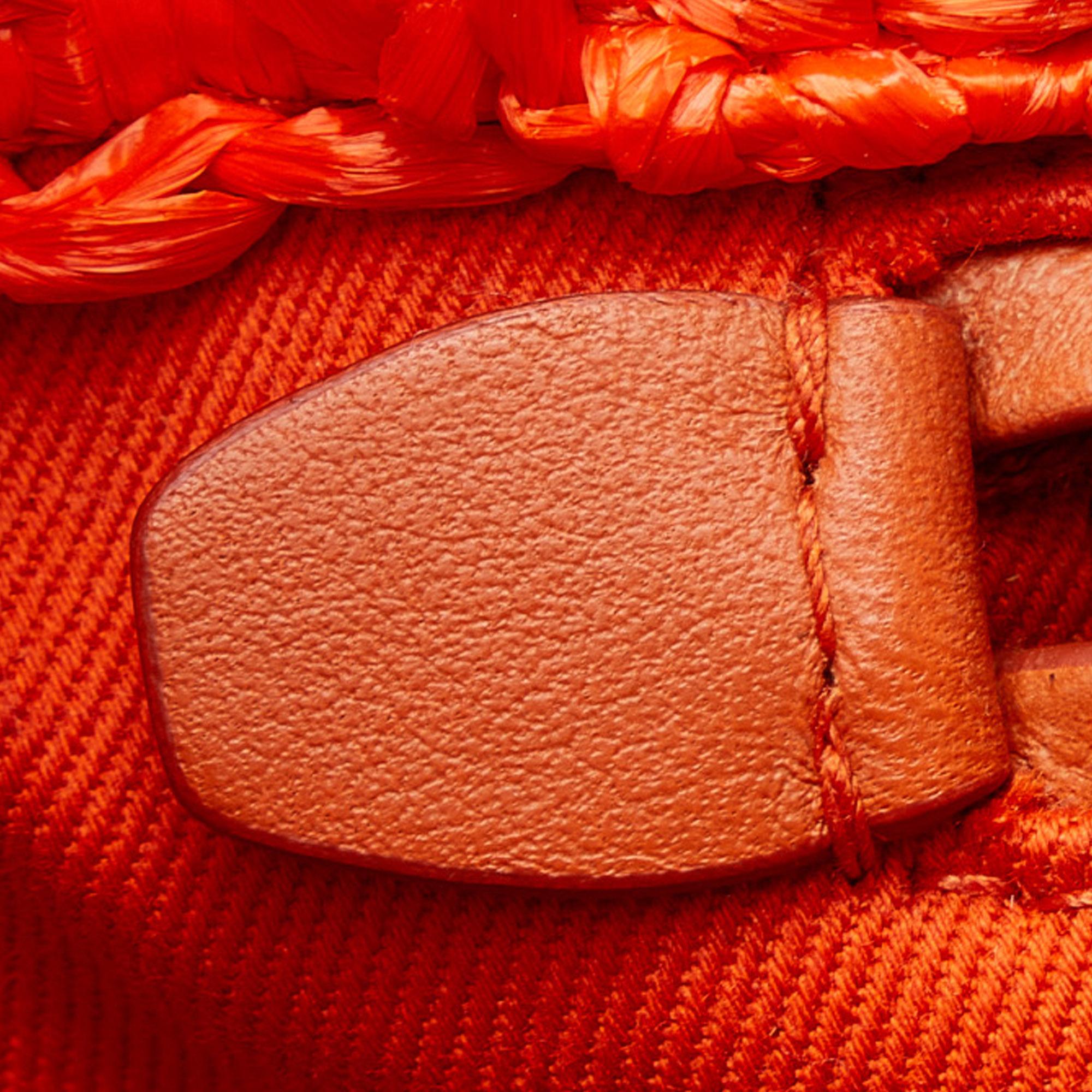 Prada Raffia Satchel (SHG-KjgFSn)