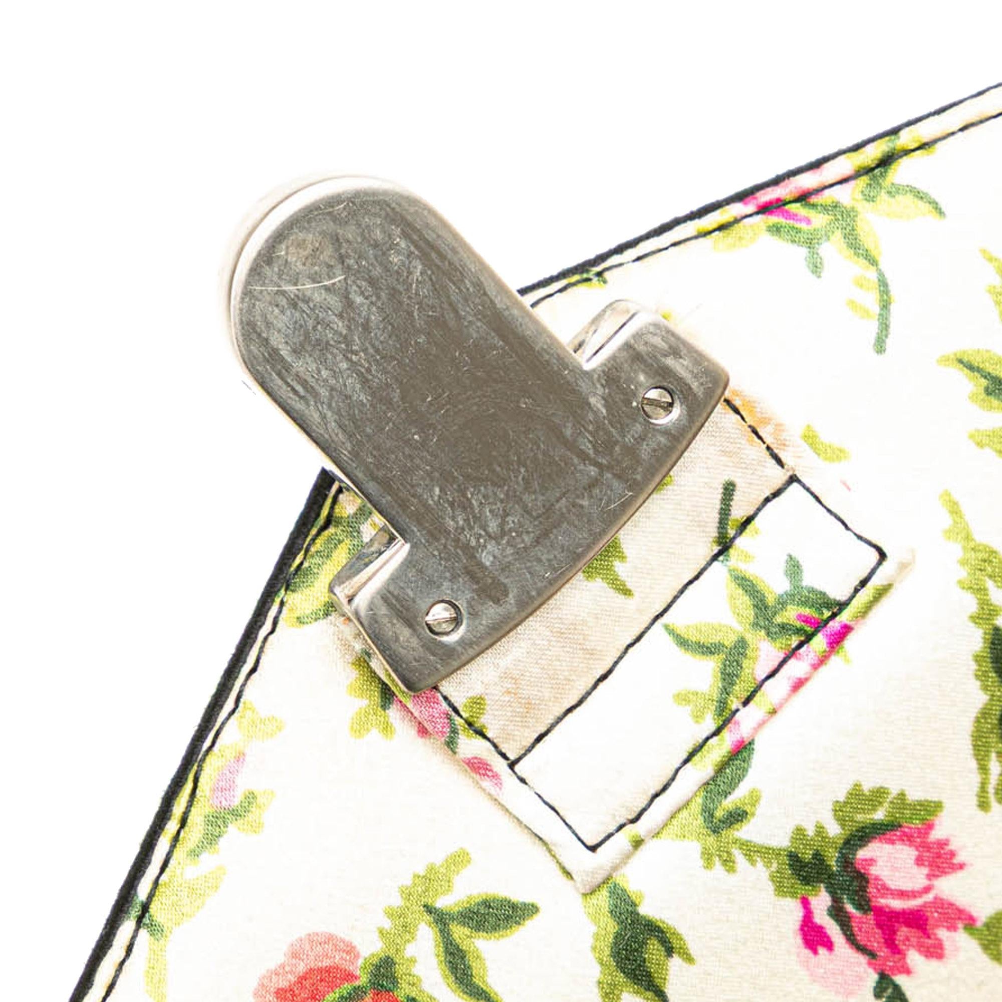 Prada Raso Flower Shoulder Bag