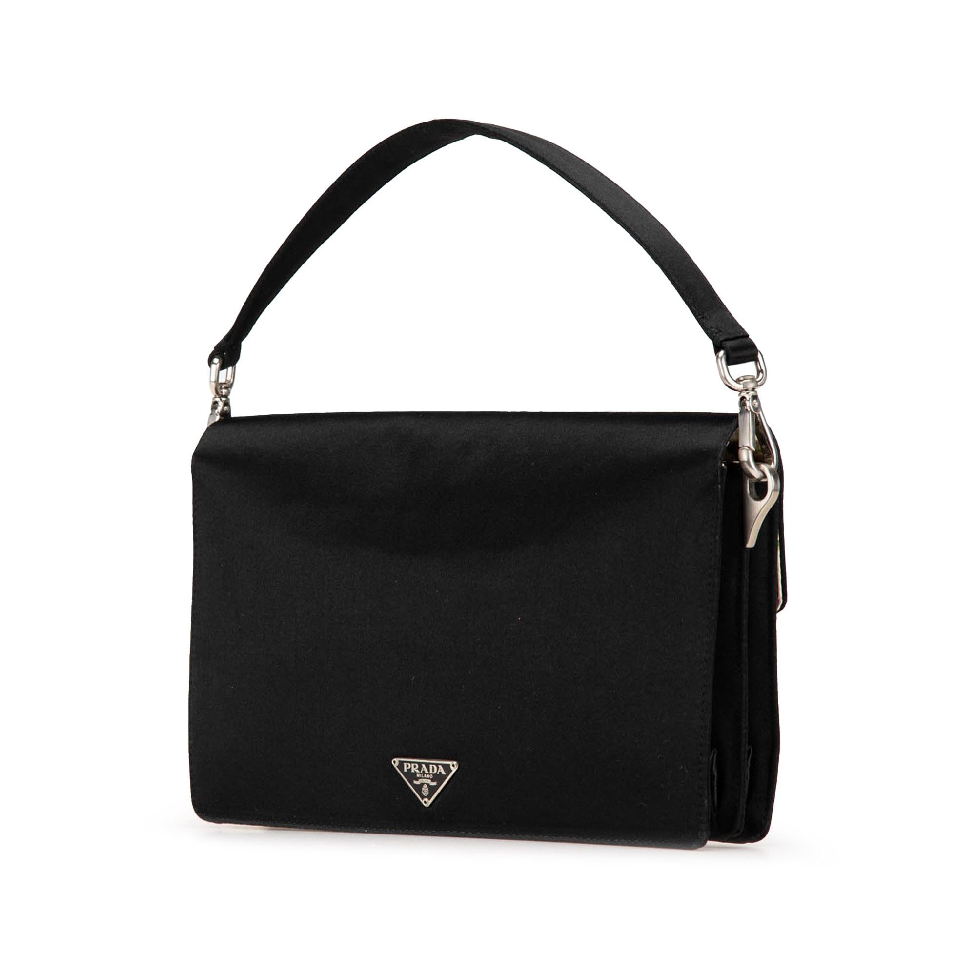 Prada Raso Flower Shoulder Bag