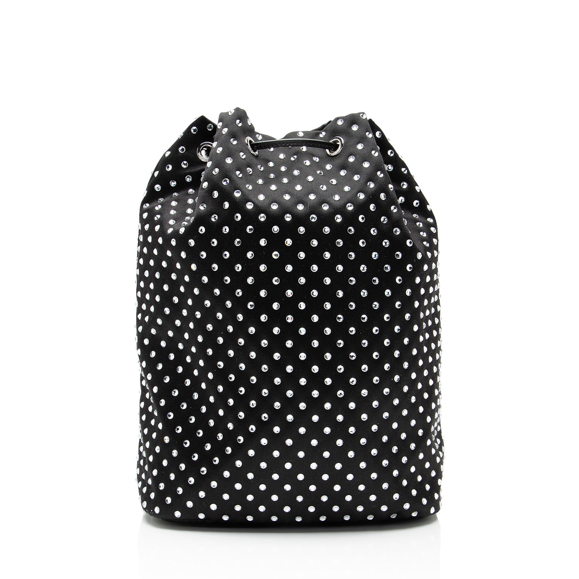 Prada Re-Nylon Crystal Embellished Drawstring Pouch