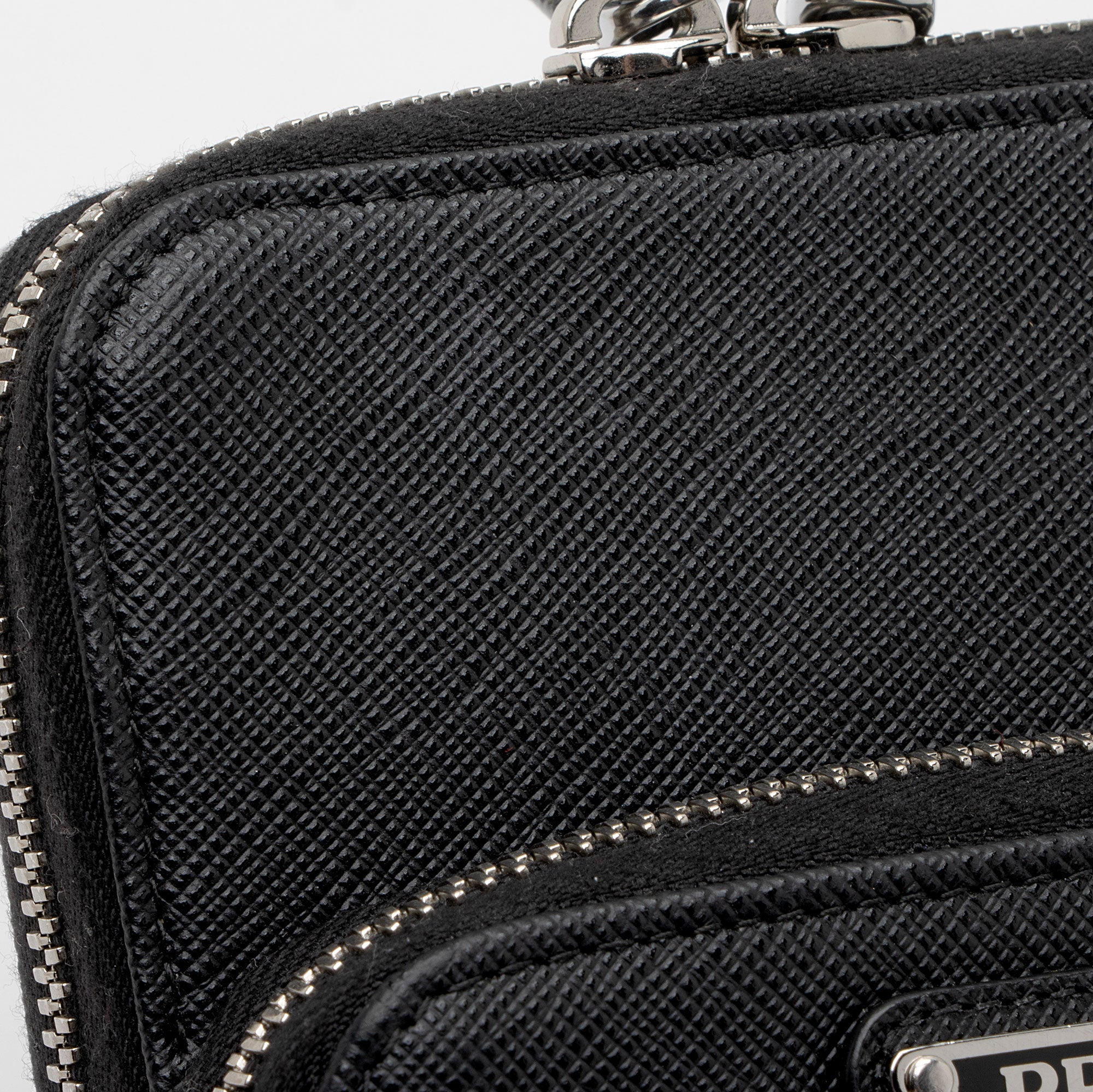 Prada Re-Nylon Saffiano Phone Crossbody (SHF-aL0vSx)
