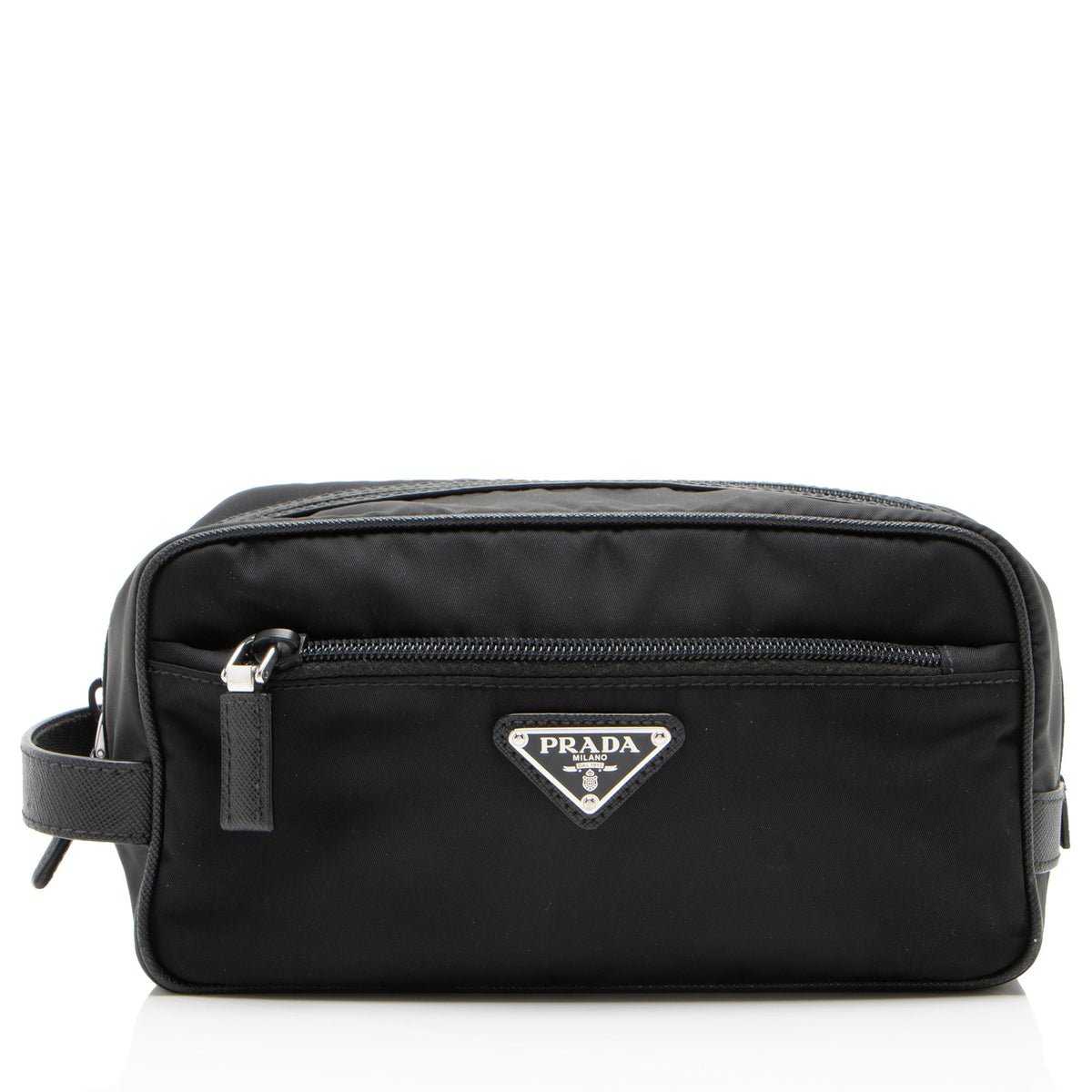 Prada Re-Nylon Saffiano Travel Pouch
