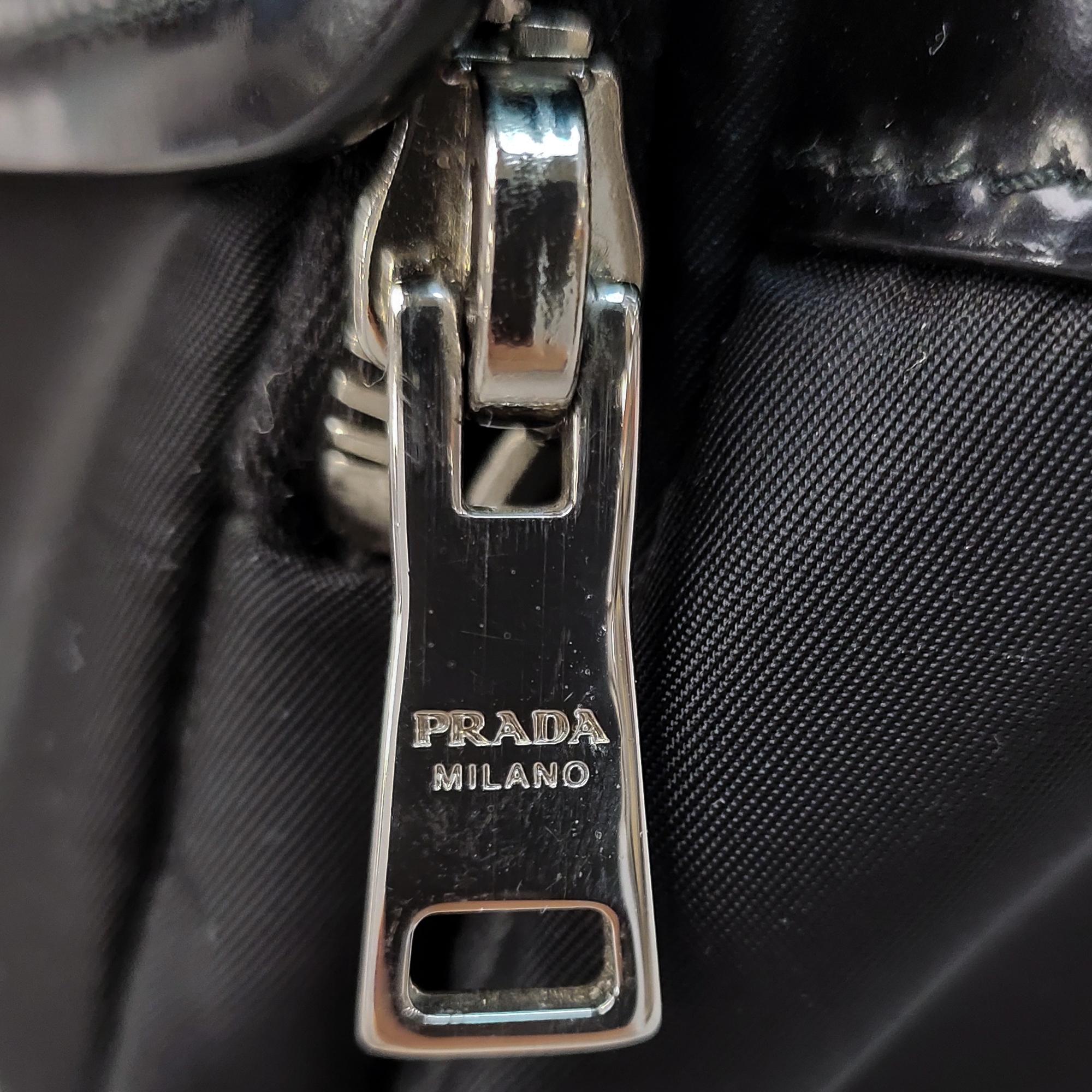 Prada Re Nylon Spazzolato Pocket Crossbody Bag (SHG-36812)