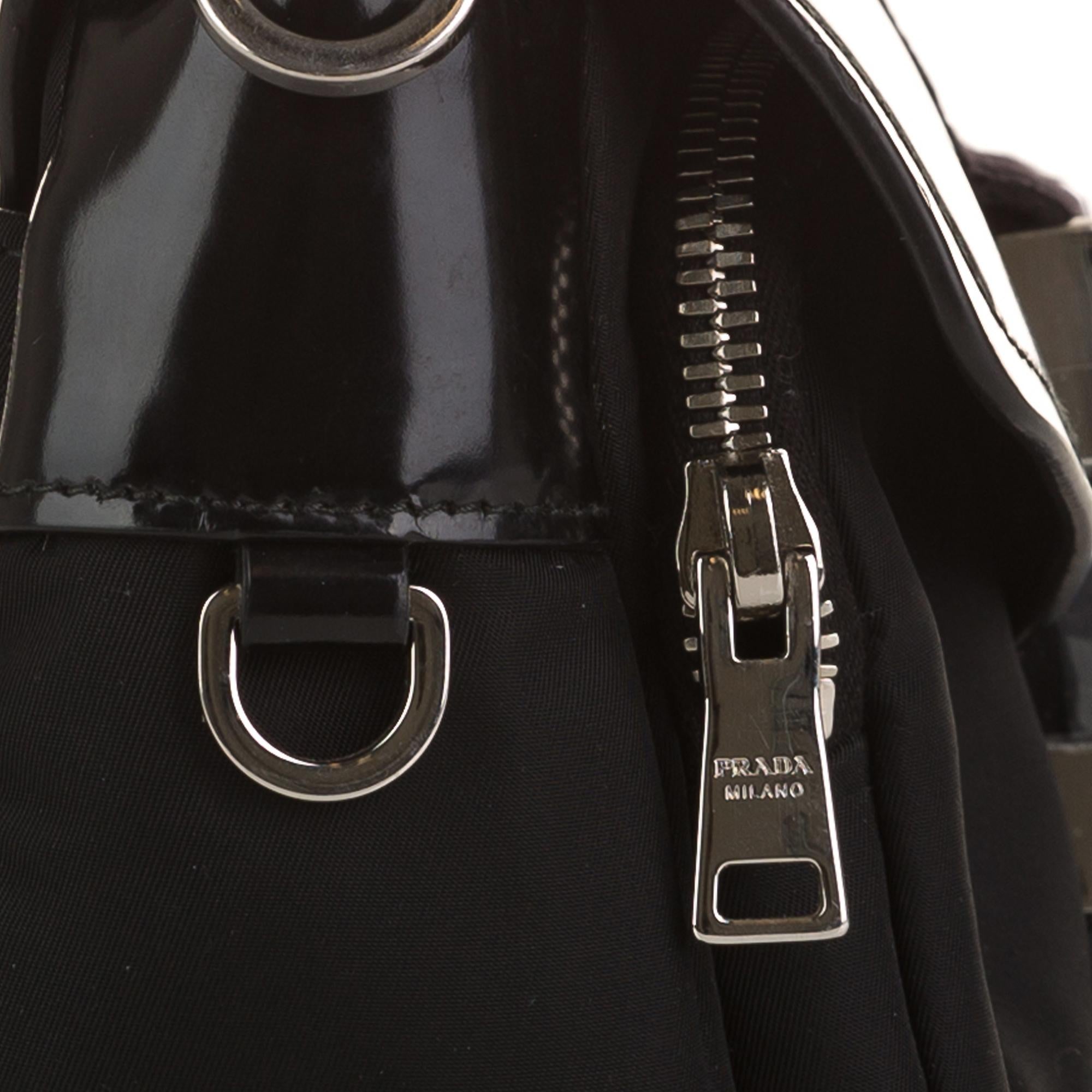 Prada Re Nylon Spazzolato Pocket Crossbody Bag (SHG-36812)