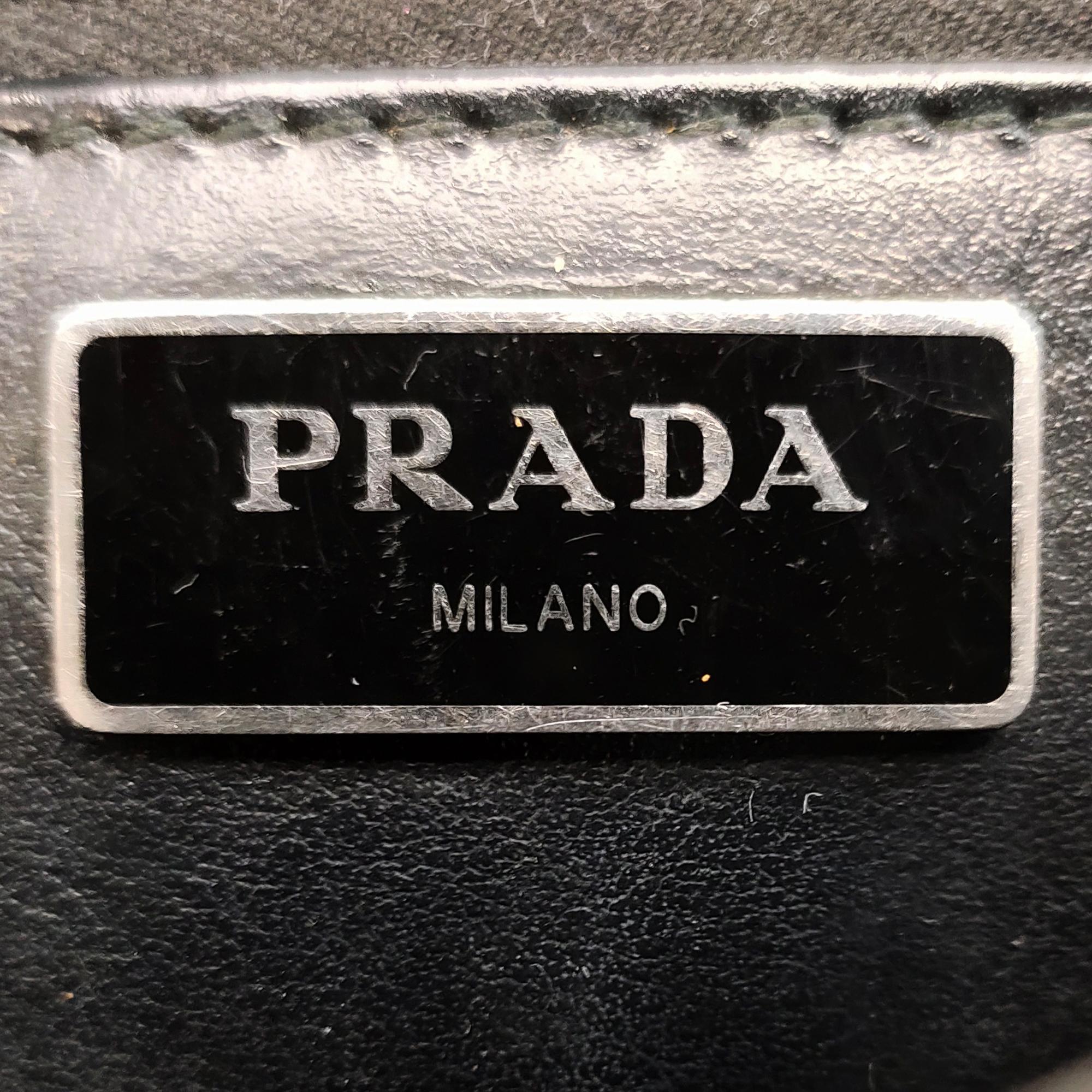 Prada Re Nylon Spazzolato Pocket Crossbody Bag (SHG-36812)