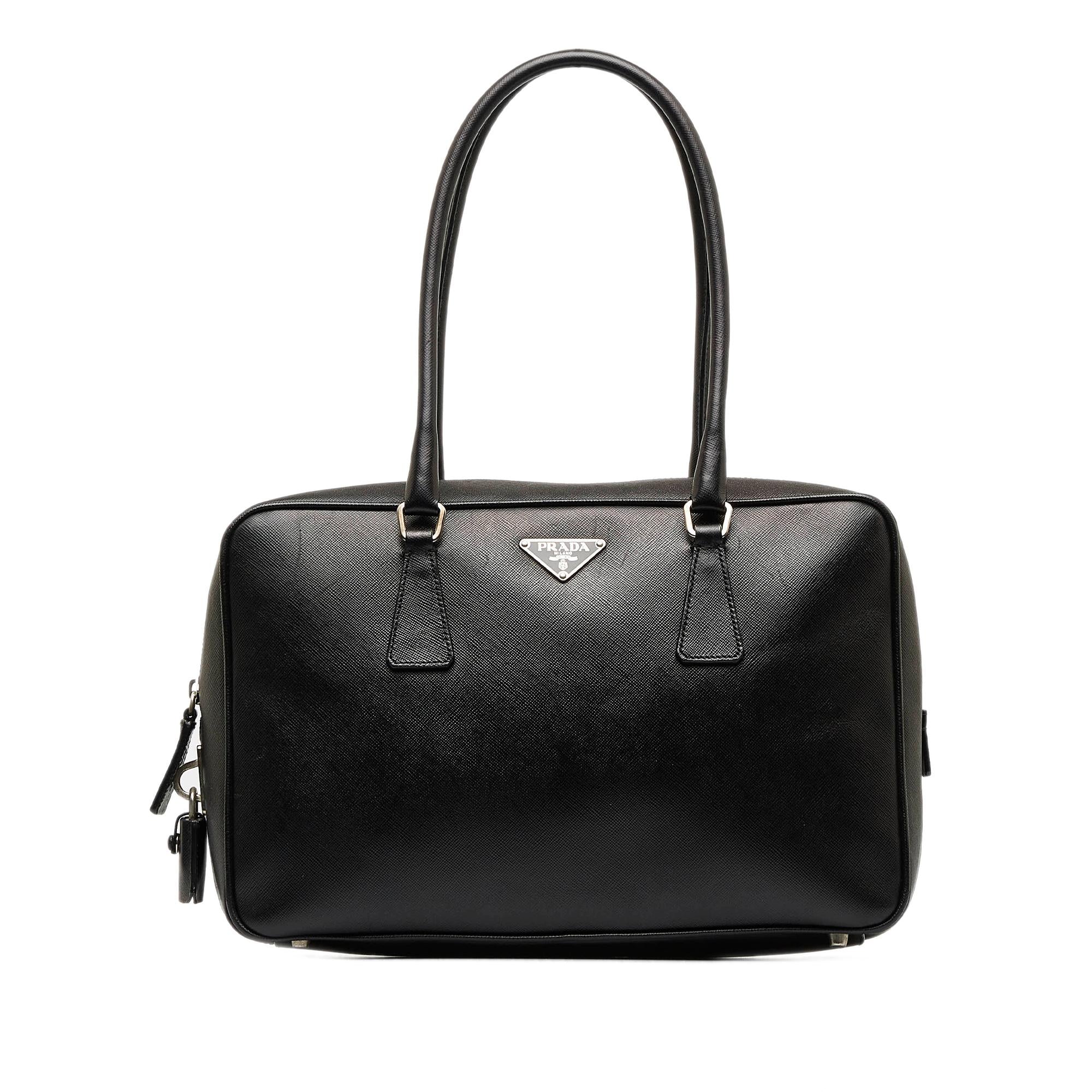 Prada Saffiano Bauletto (SHG-6Otw0x)