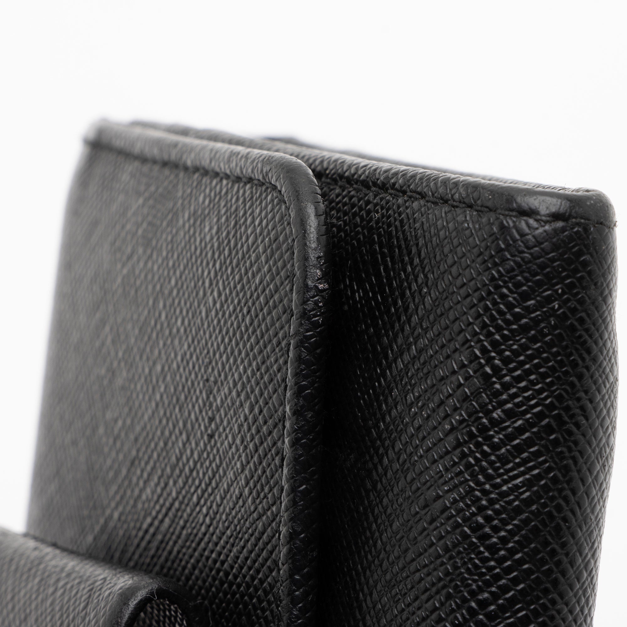 Prada Saffiano Bow Continental Wallet