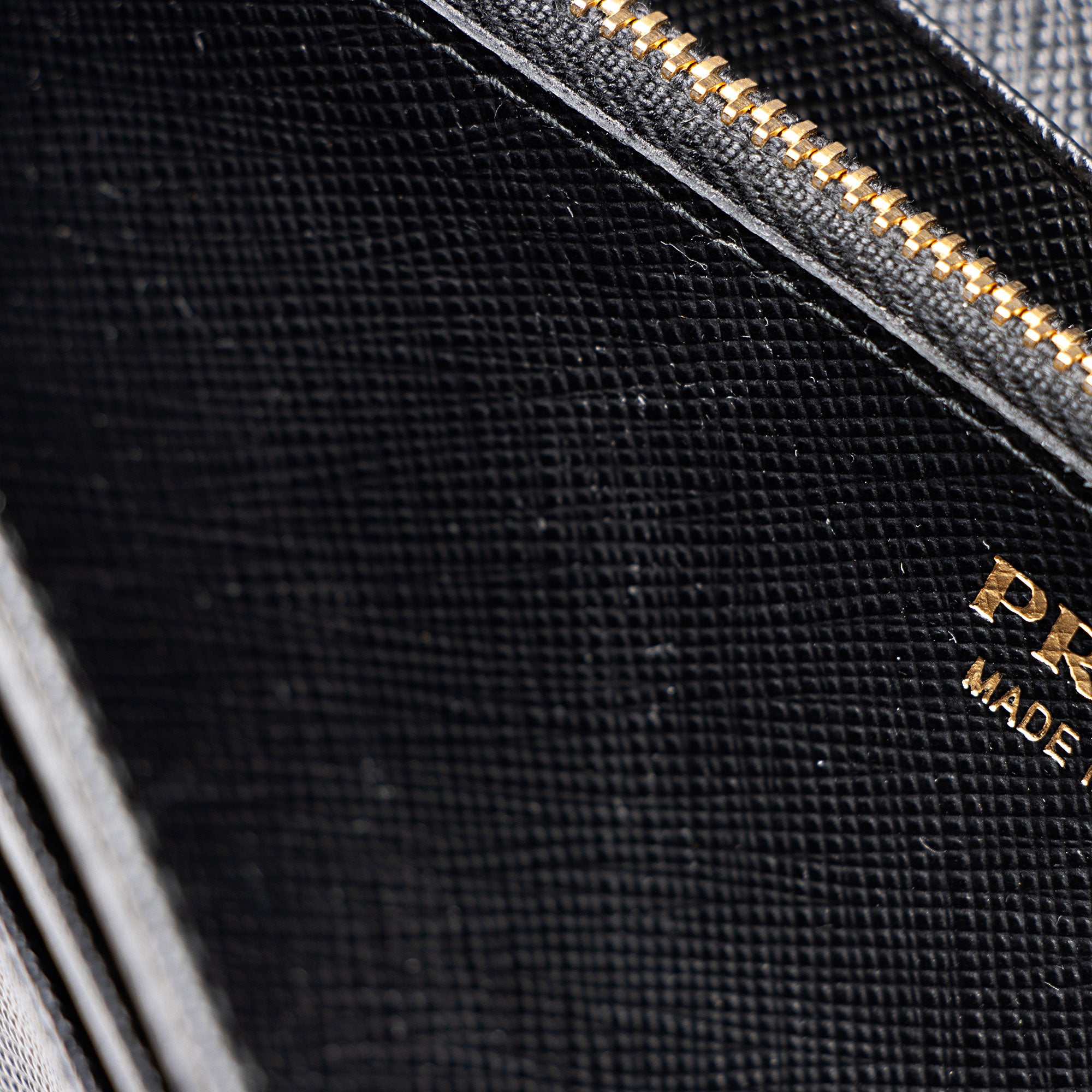 Prada Saffiano Bow Continental Wallet