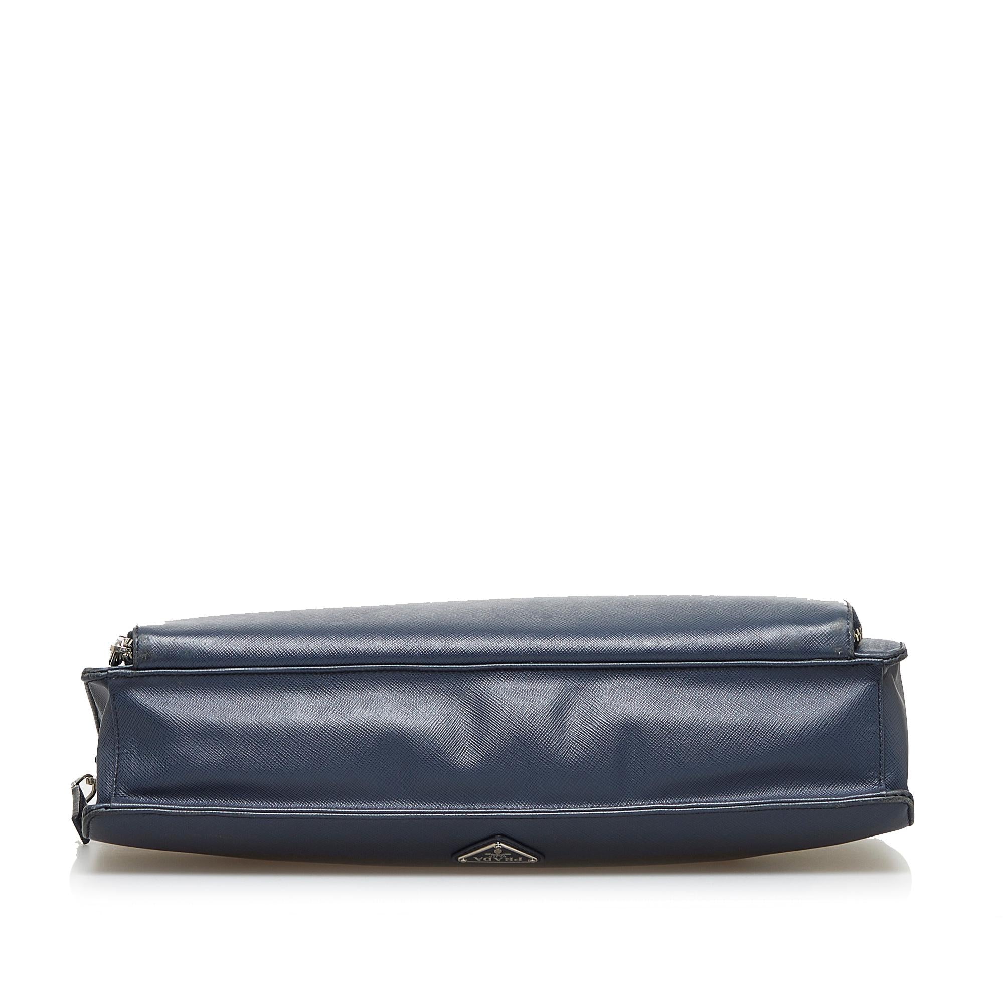 Prada Saffiano Business Bag (SHG-VcQIGB)