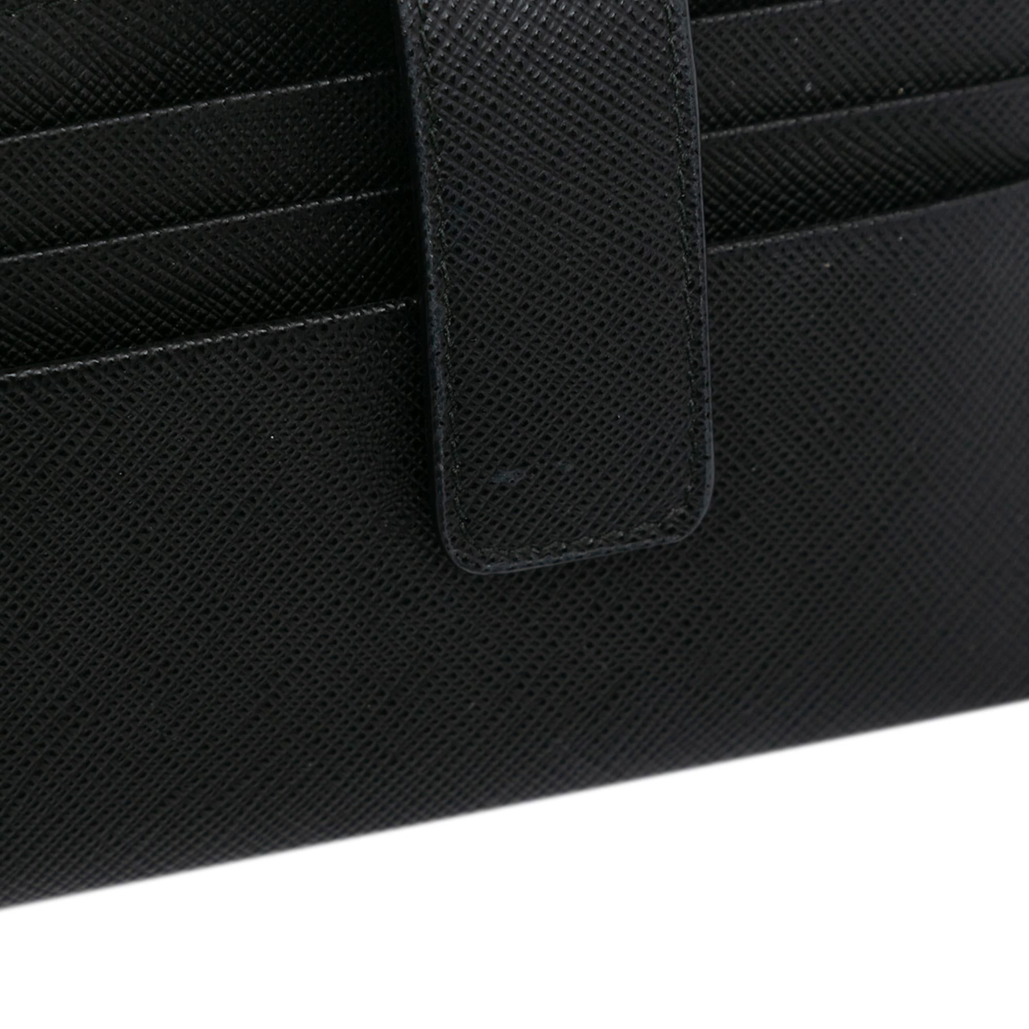 Prada Saffiano Card Holder (SHG-2wrJOT)
