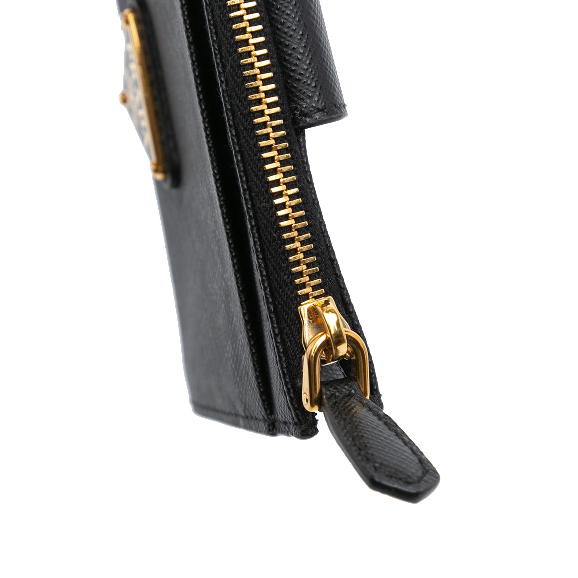 Prada Saffiano Card Holder (SHG-2wrJOT)