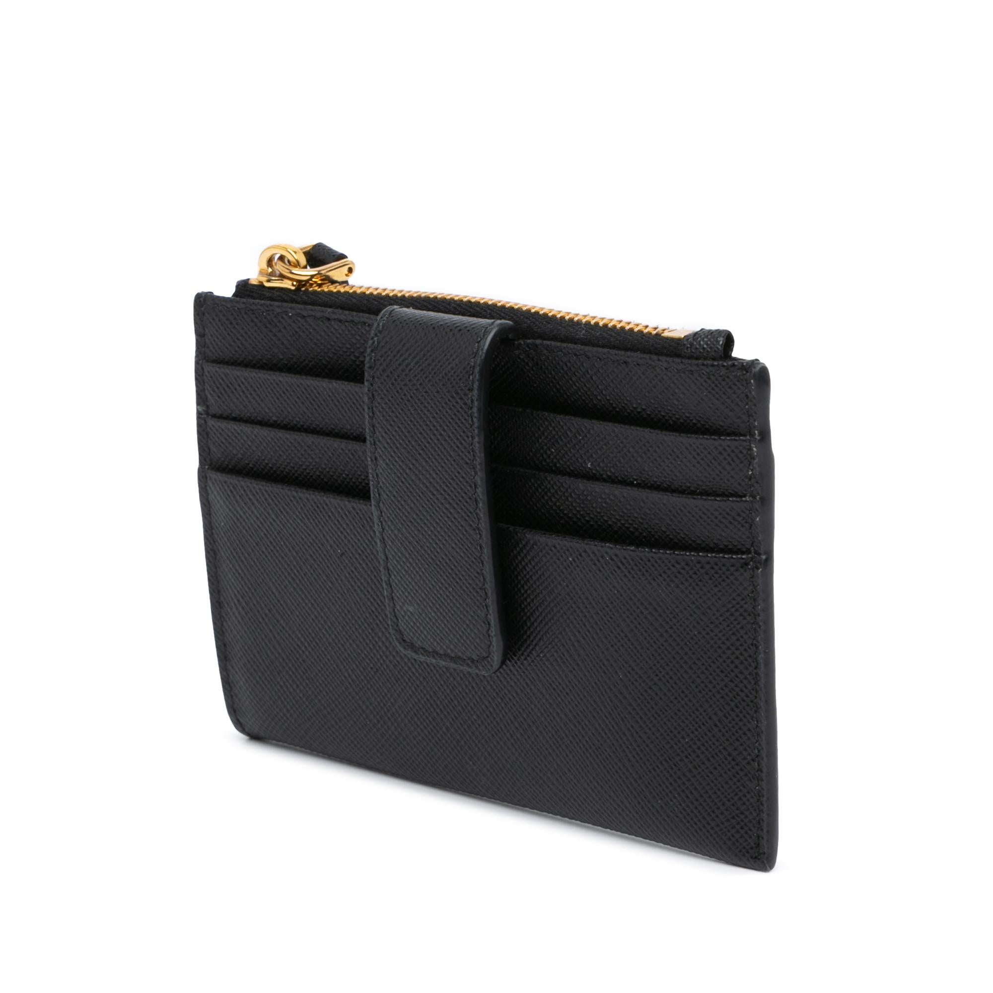 Prada Saffiano Card Holder (SHG-2wrJOT)