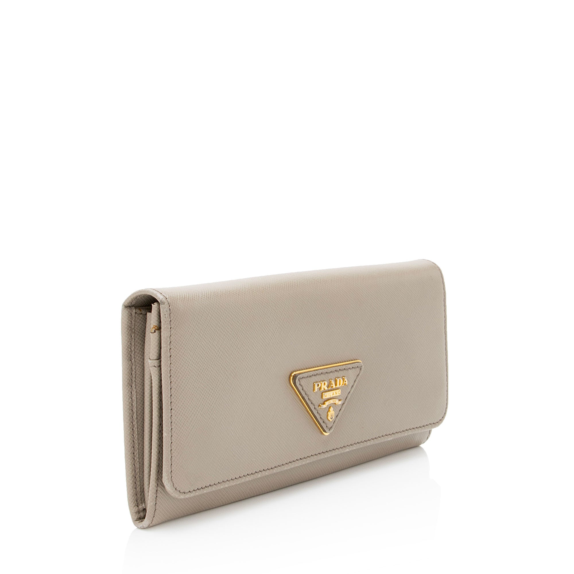 Prada Saffiano Continental Wallet