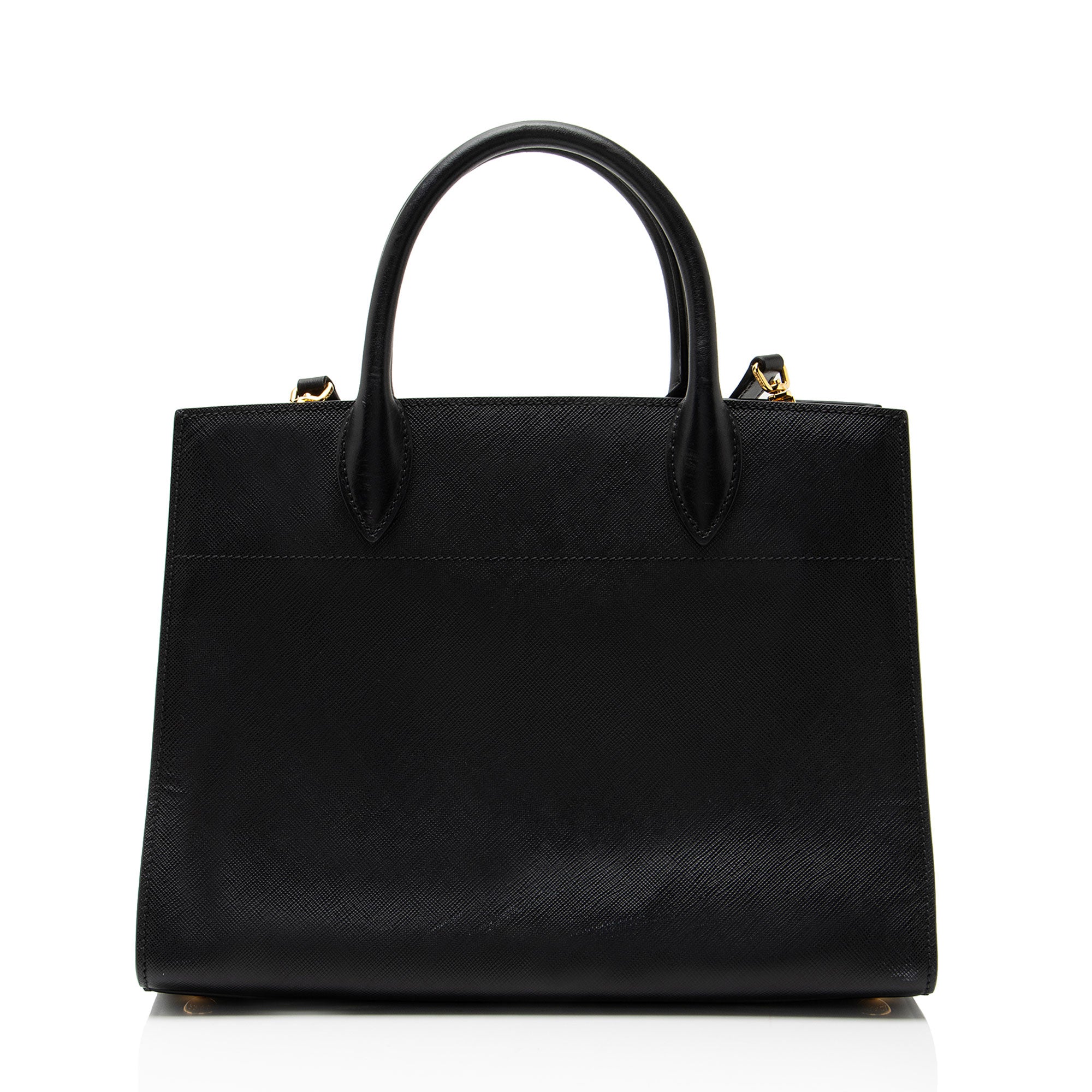 Prada Saffiano Cuir City Bibliotheque Medium Tote