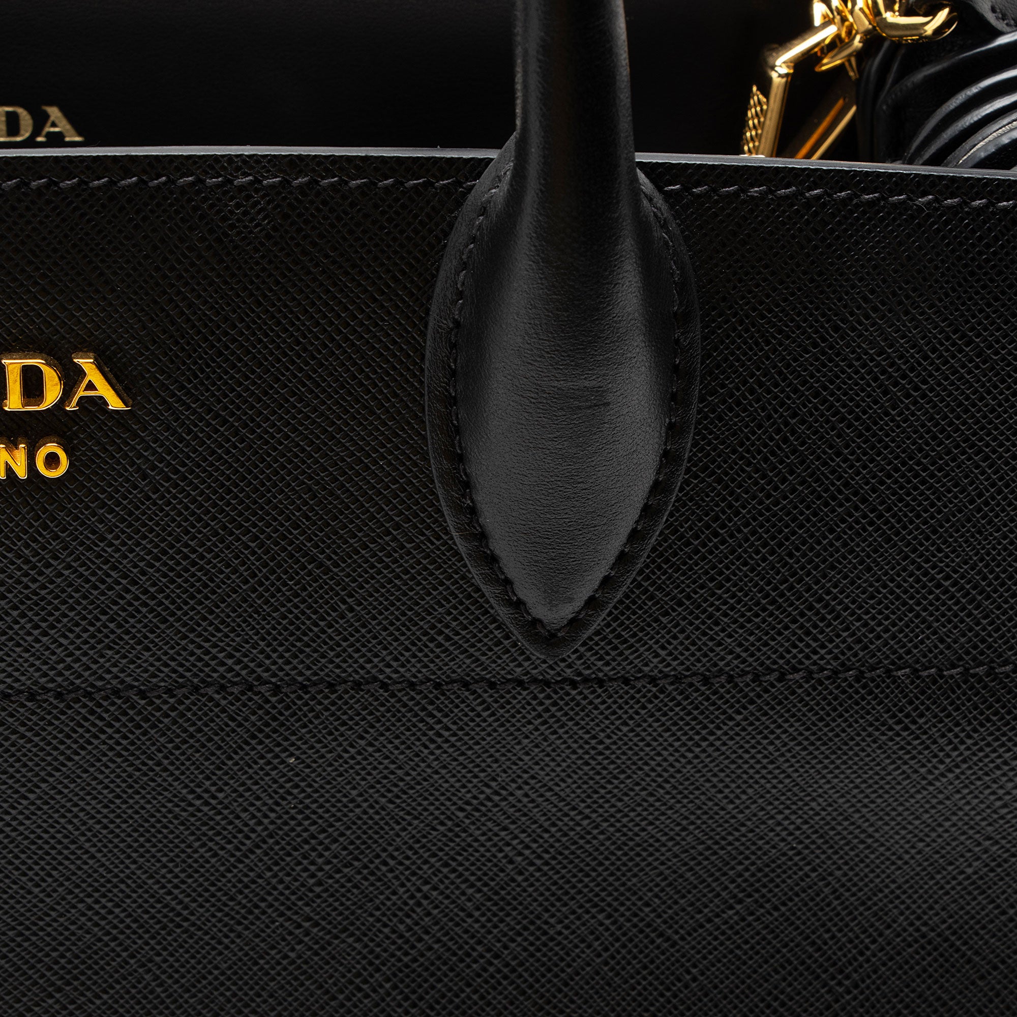 Prada Saffiano Cuir City Bibliotheque Medium Tote