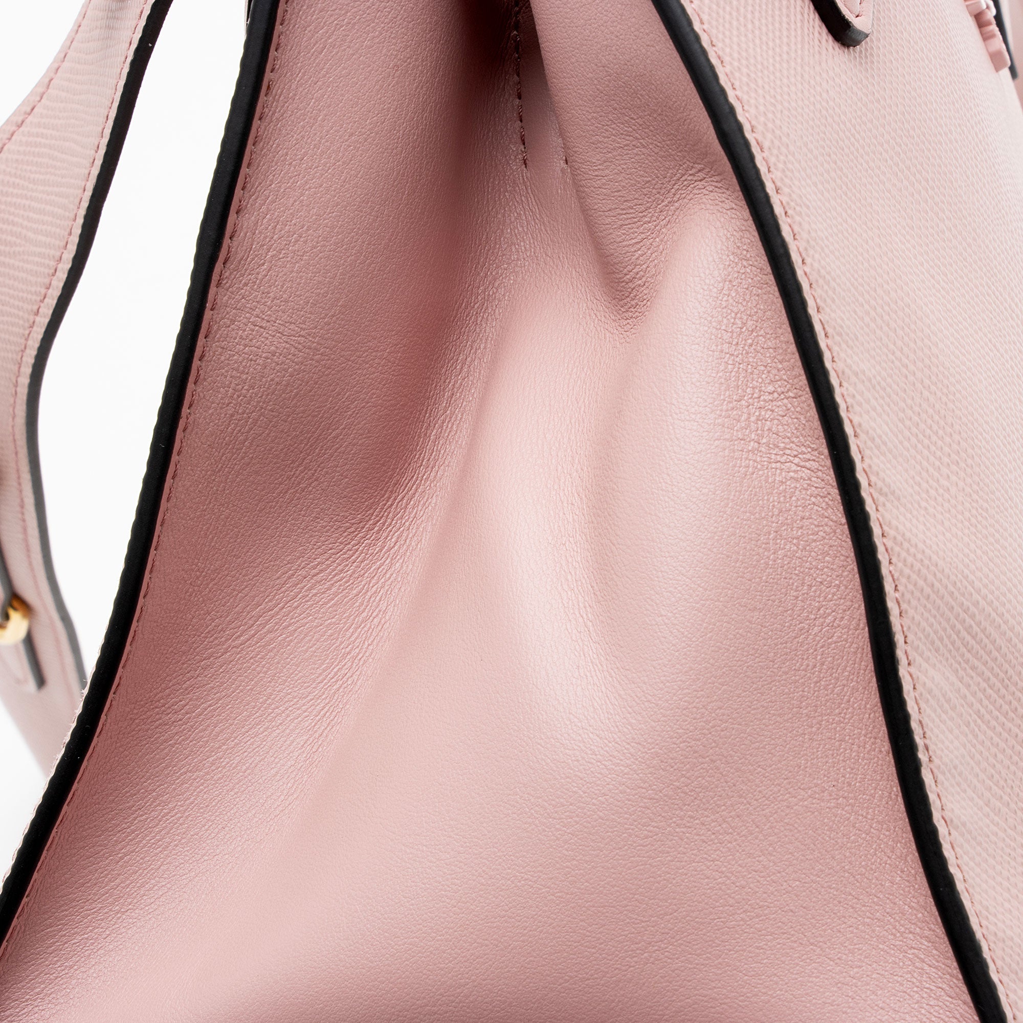 Prada Saffiano Cuir Leather Monochrome Small Tote