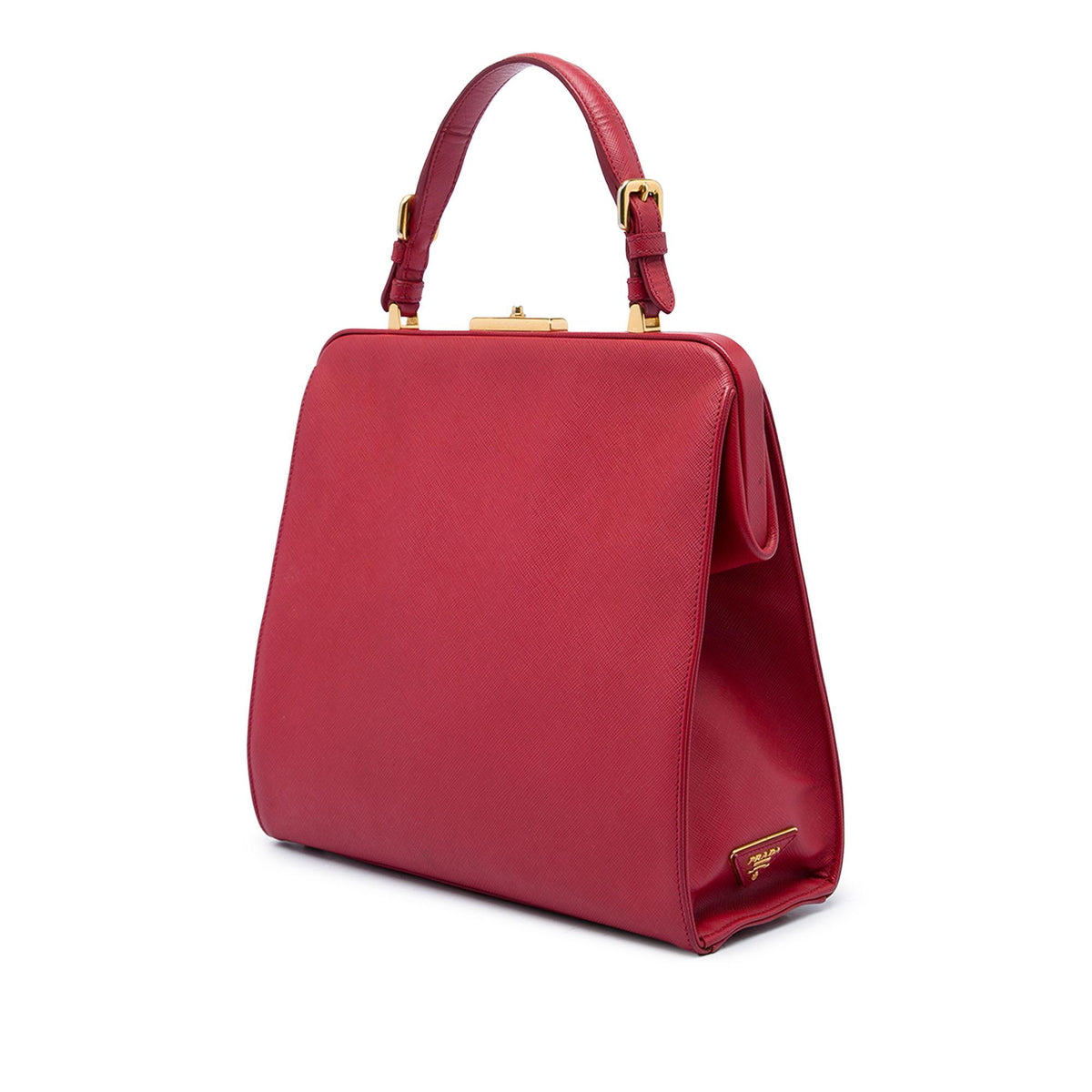 Prada Saffiano Cuir Top Handle Bag