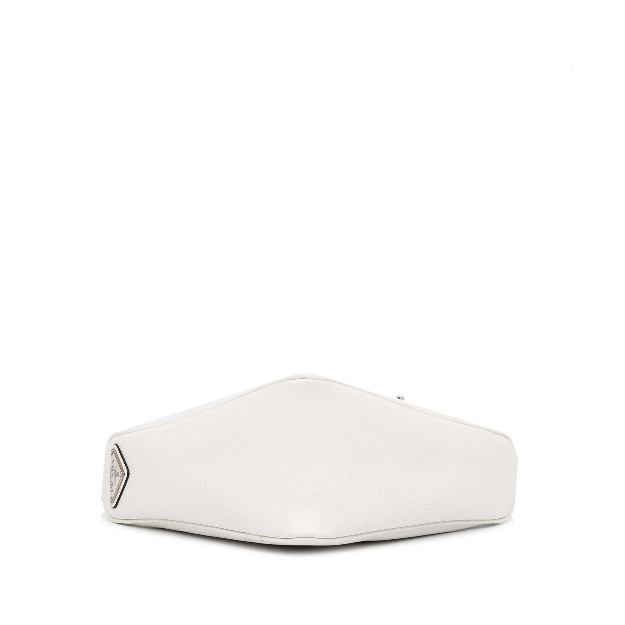 Prada Saffiano Cuir Triangle Crossbody Bag (SHG-VvWJ6N)