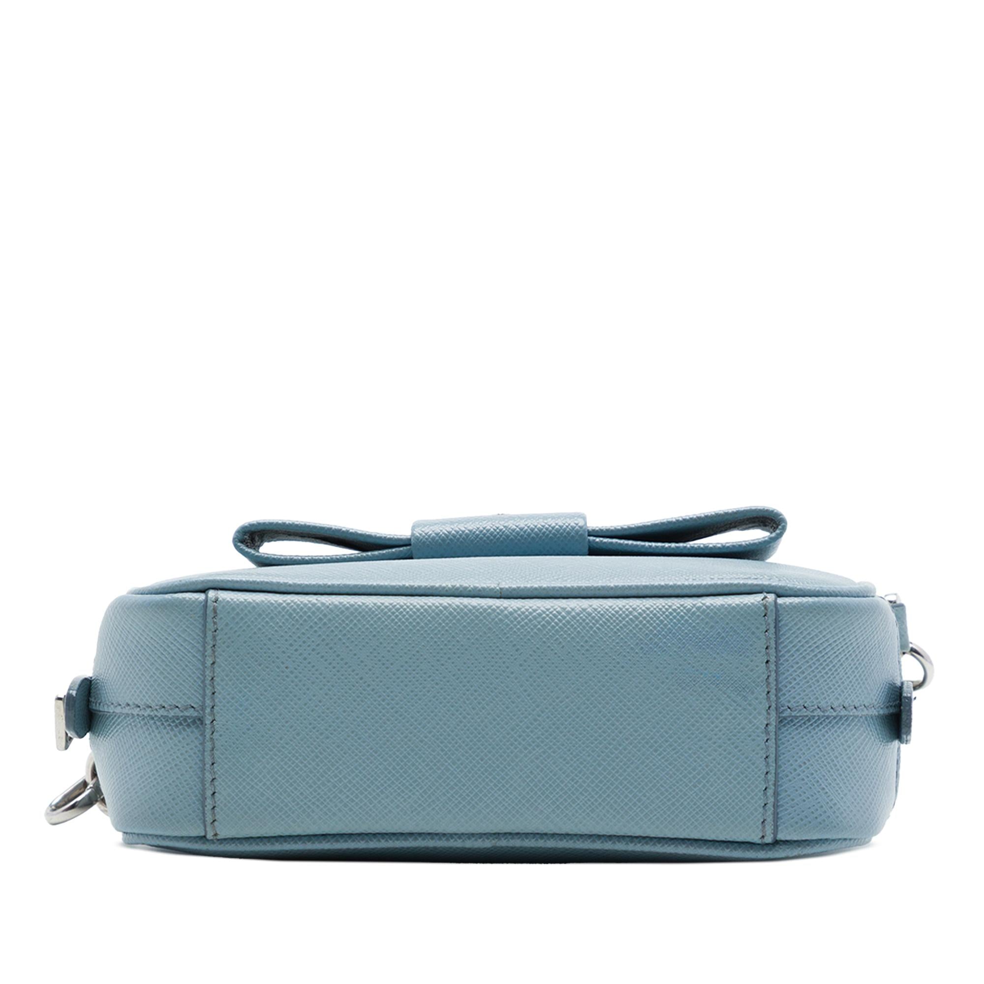 Prada Saffiano Fiocco Bow Camera Bag