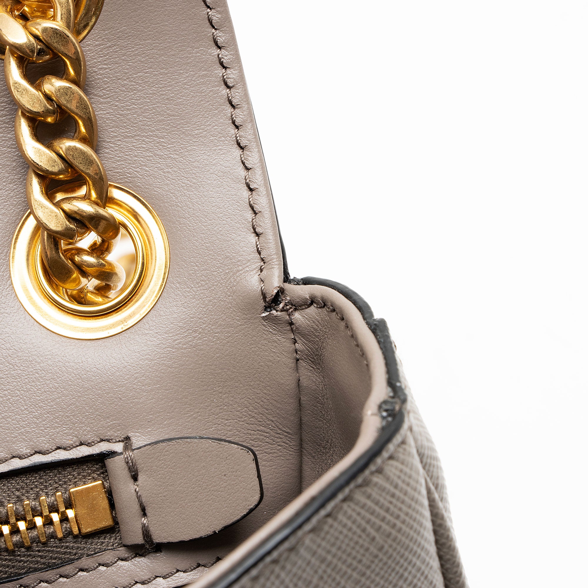 Prada Saffiano Flap Shoulder Bag
