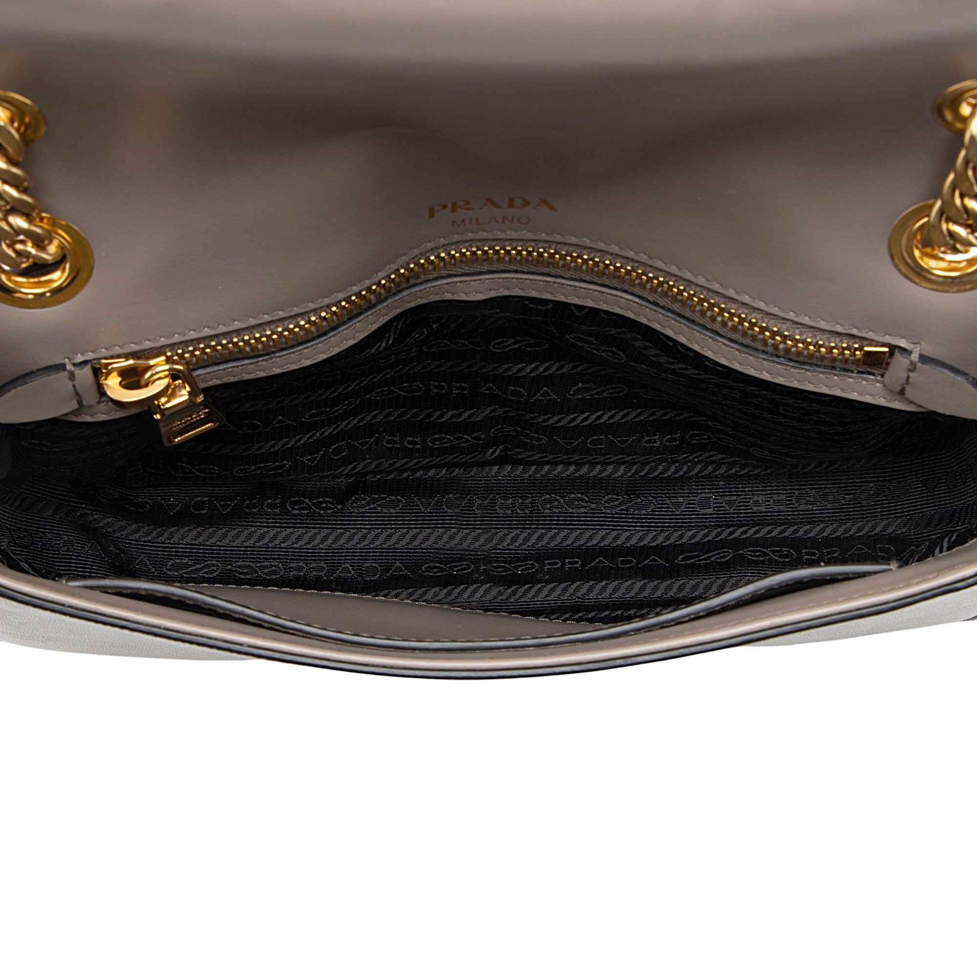Prada Saffiano Flap Shoulder Bag